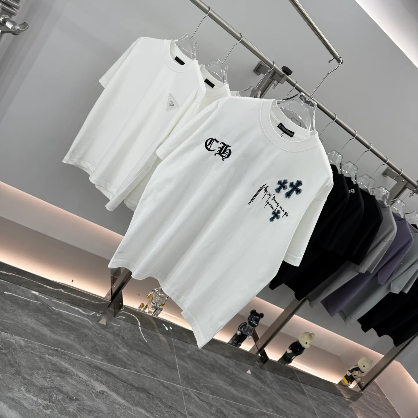 Футболки Мужские Chrome Hearts 281639