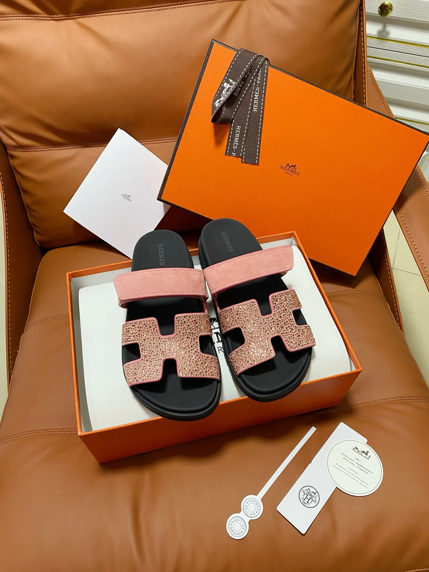 Шлепанцы Женские Hermes 11241516