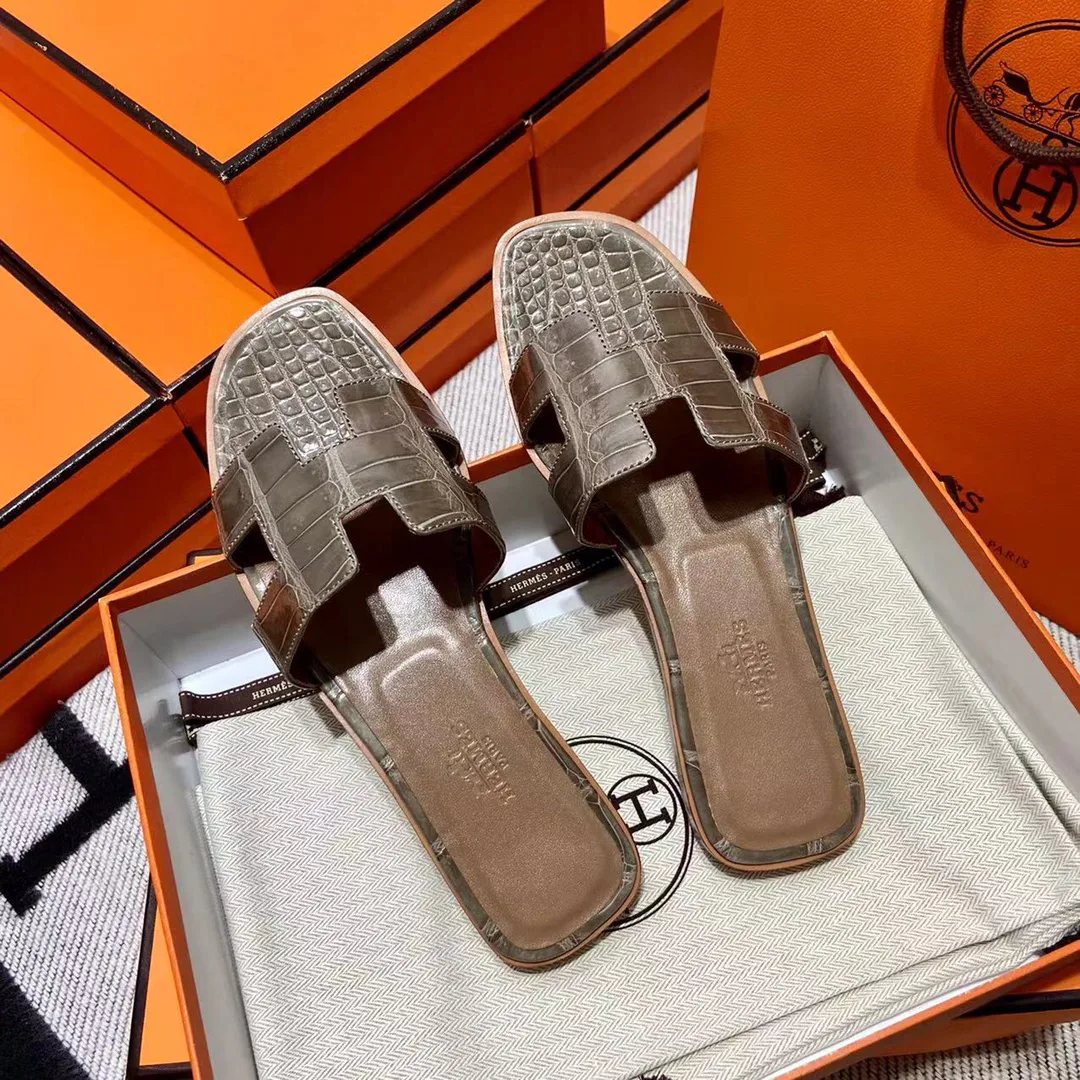 Шлепанцы Женские Hermes 4340615