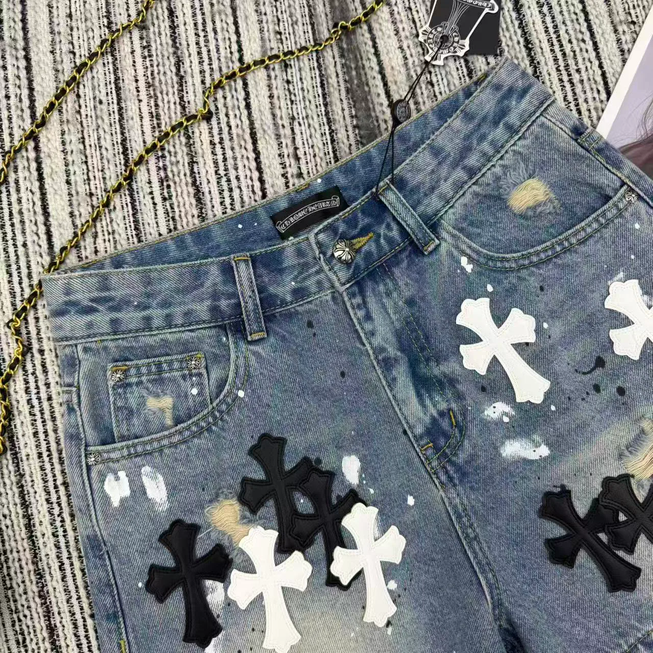 Шорты Женские Chrome Hearts 5979852