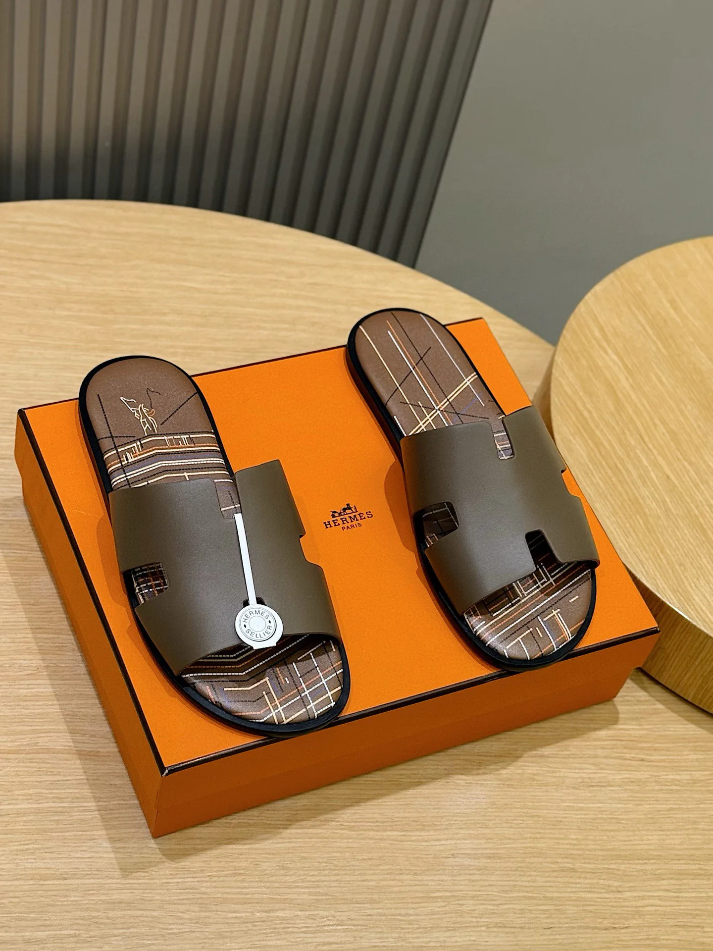 Тапочки Мужские Hermes 13182401