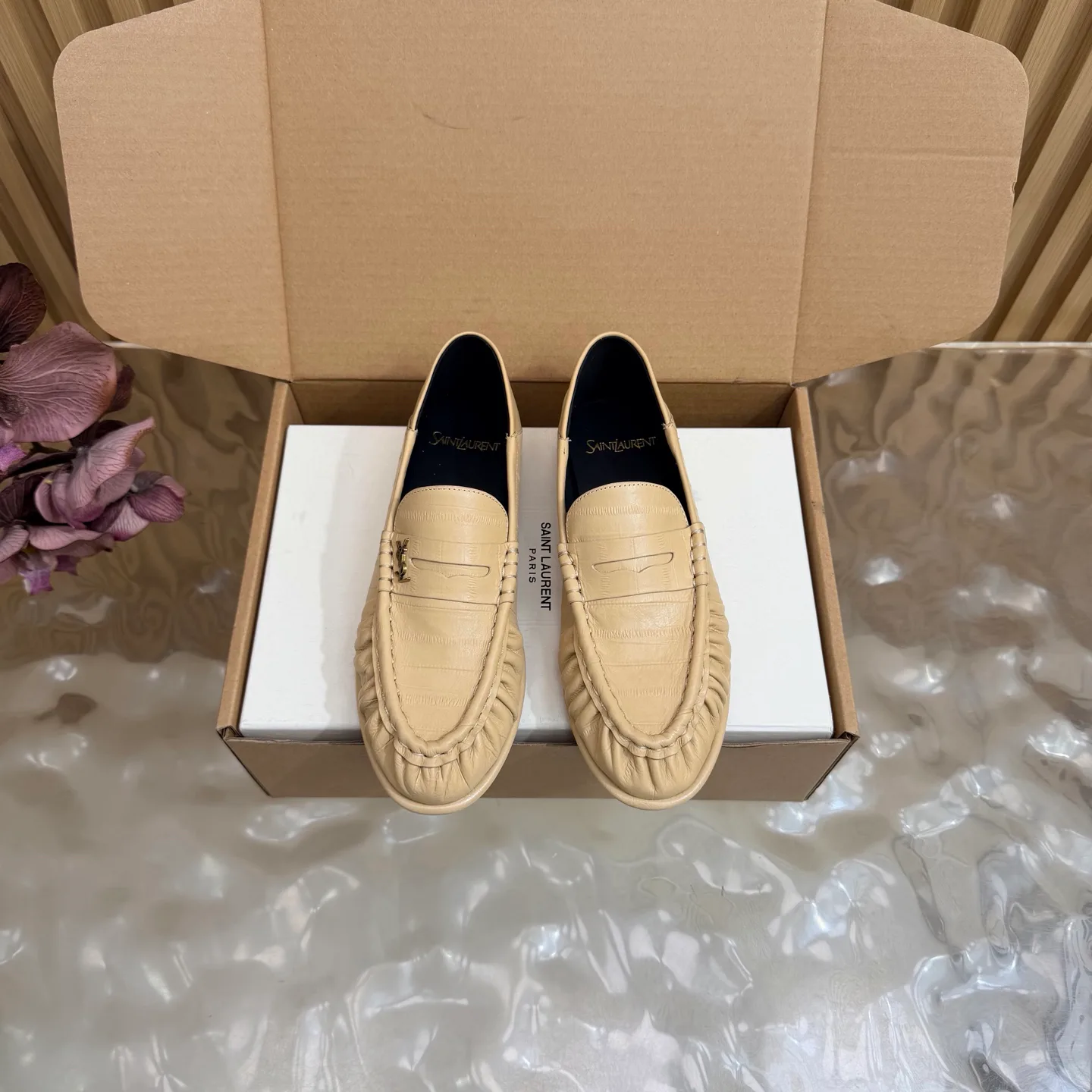 Лоферы И Мокасины Женские Saint Laurent 17929481