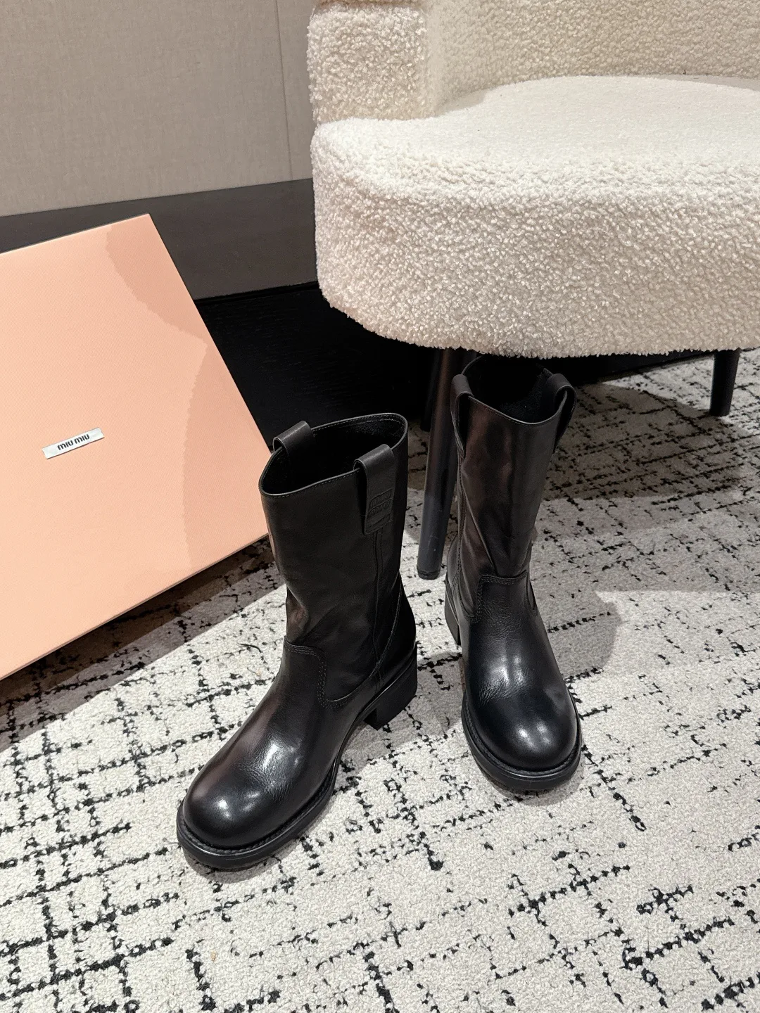 Ботинки Женские Miu Miu 218268