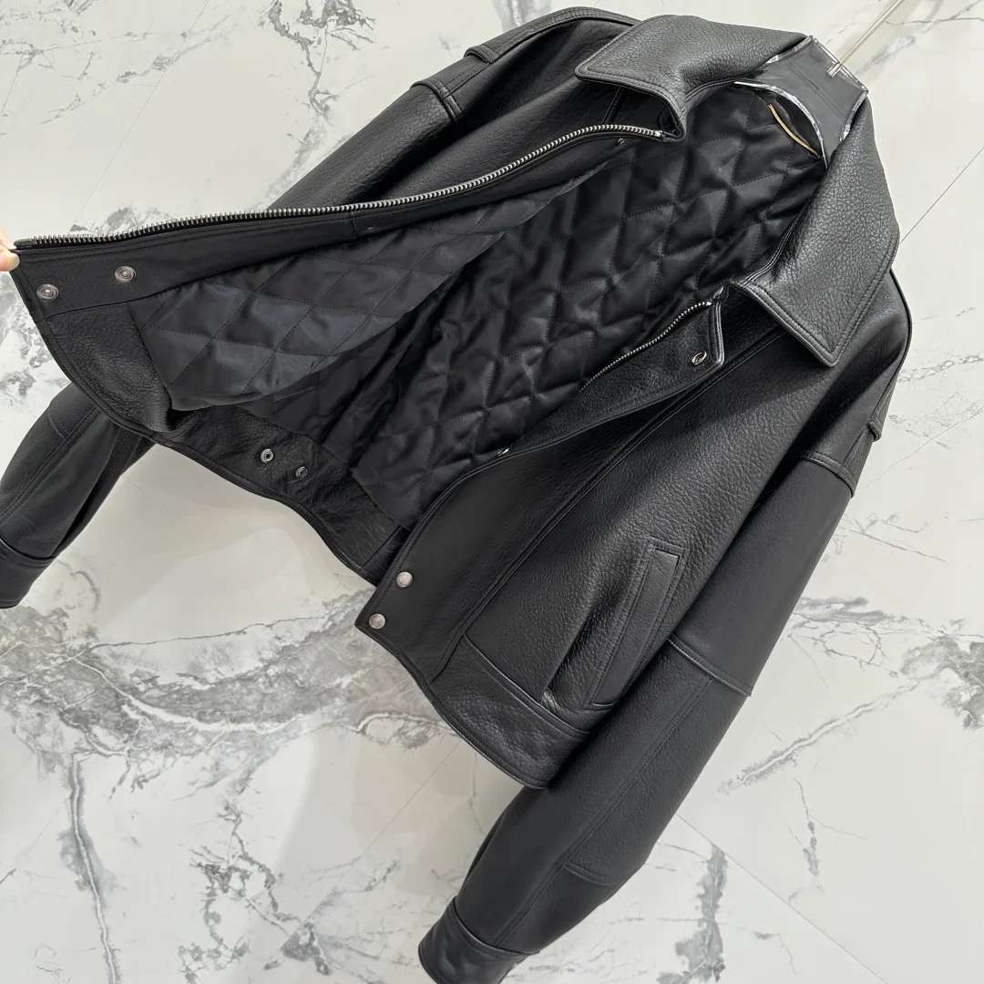 Кожаные Куртки И Дублёнки Женские Saint Laurent 11544778