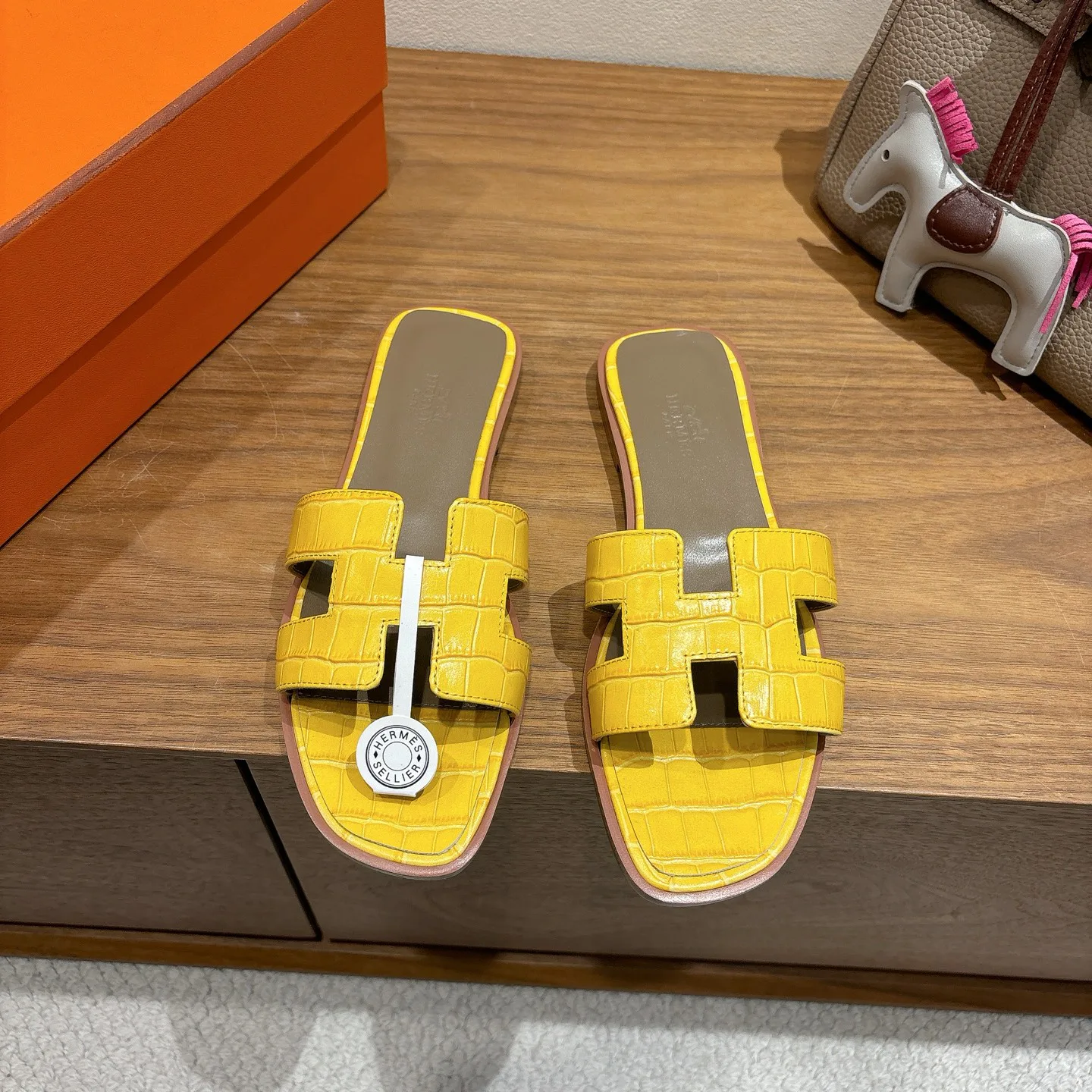 Шлепанцы Женские Hermes 873854