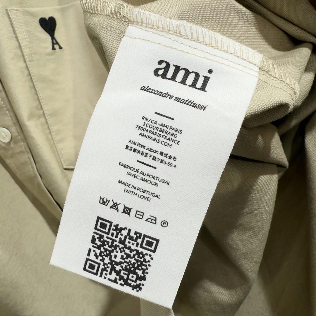 Рубашки Мужские Ami Paris 11708903