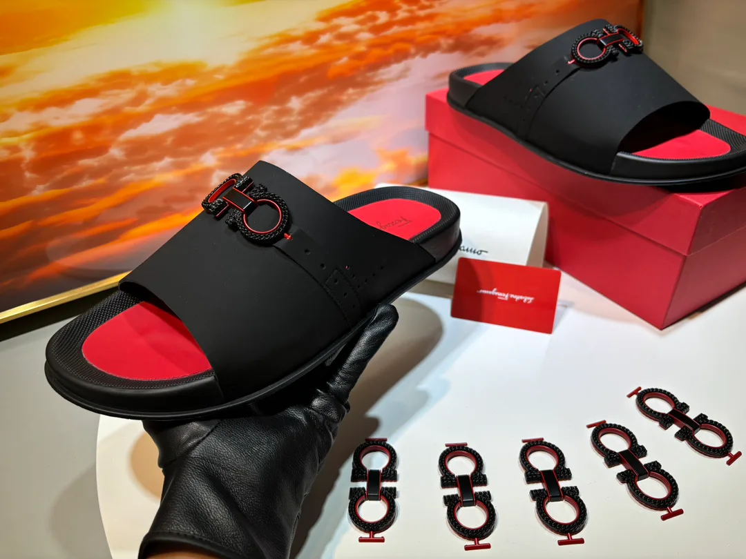 Шлепанцы Мужские Salvatore Ferragamo 25136