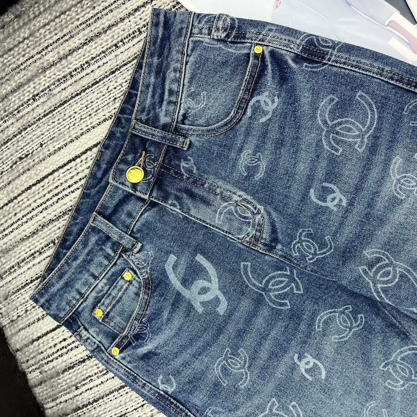 Джинсы Женские Chanel 82046