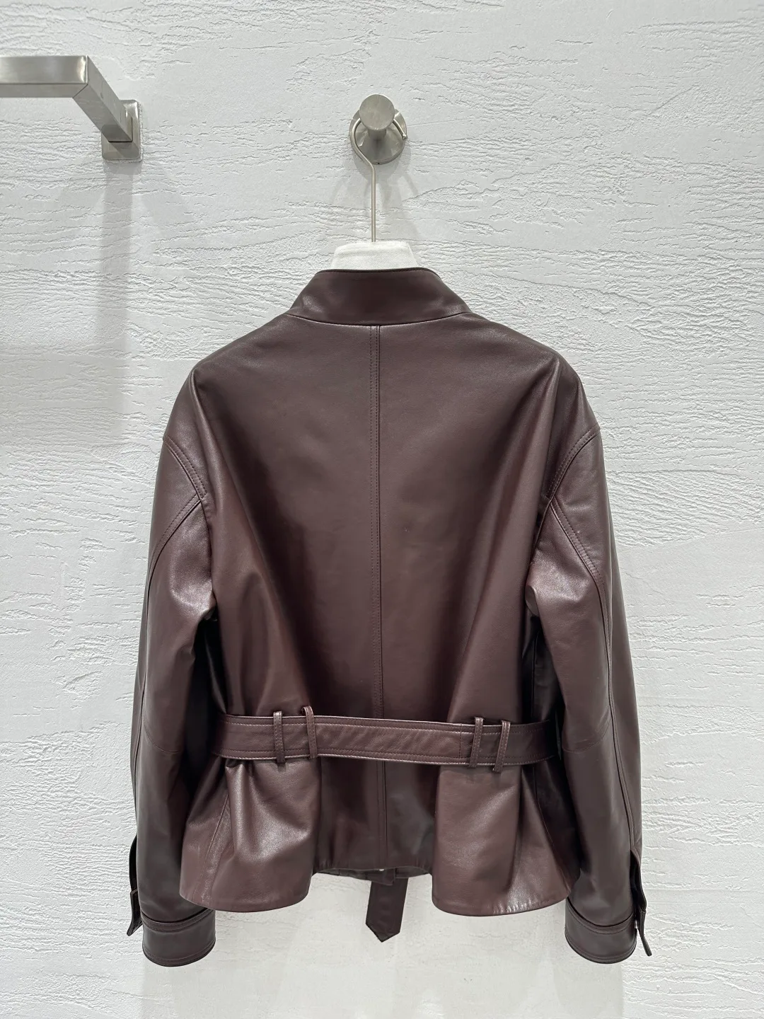 Кожаные Куртки И Дублёнки Женские Saint Laurent 5066099