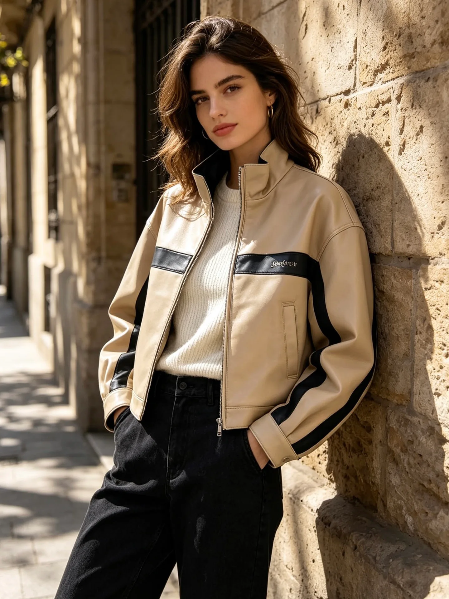 Куртки И Пуховики Женские Saint Laurent 18219343