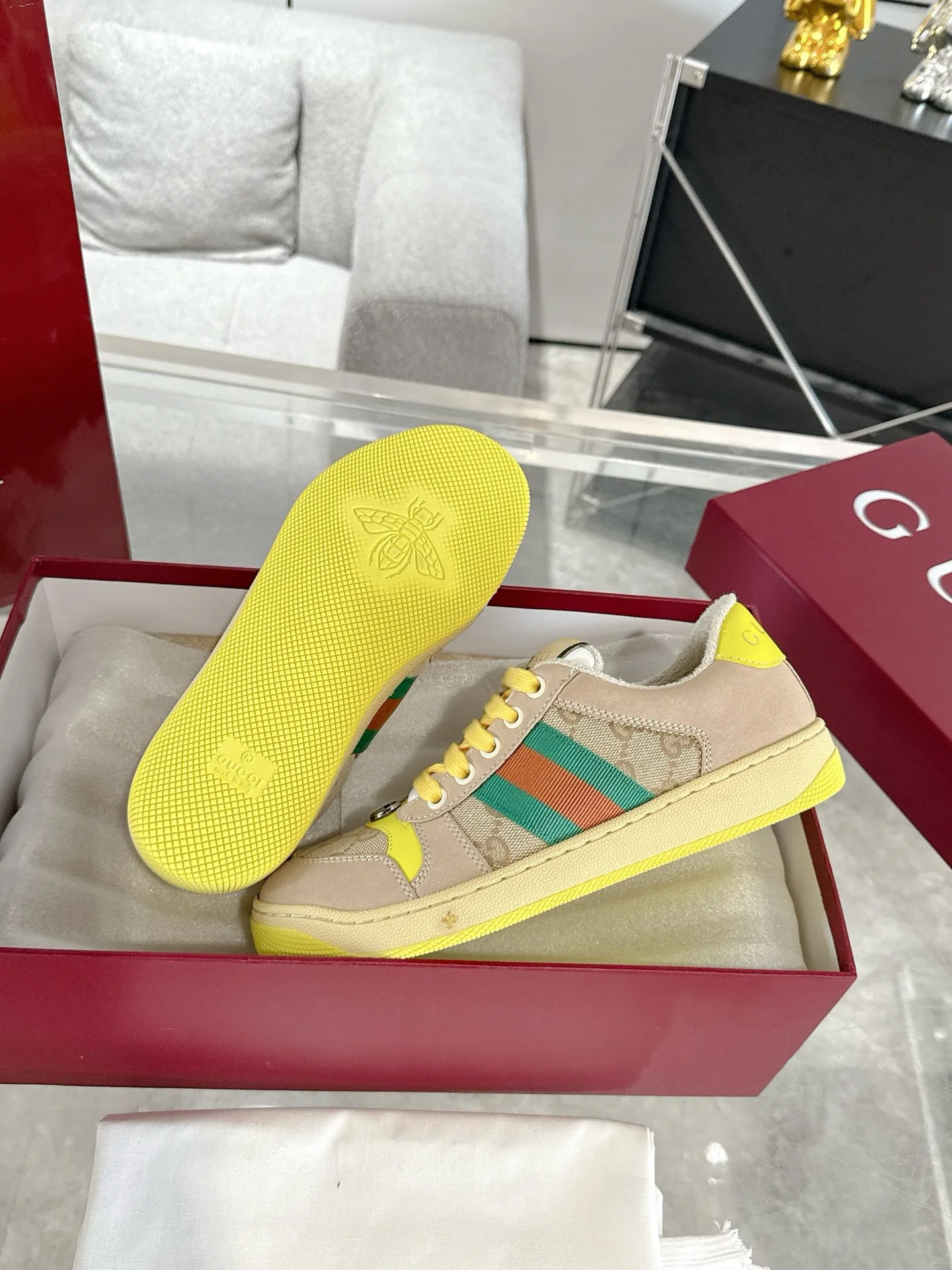 Кроссовки Мужские Gucci 3987018