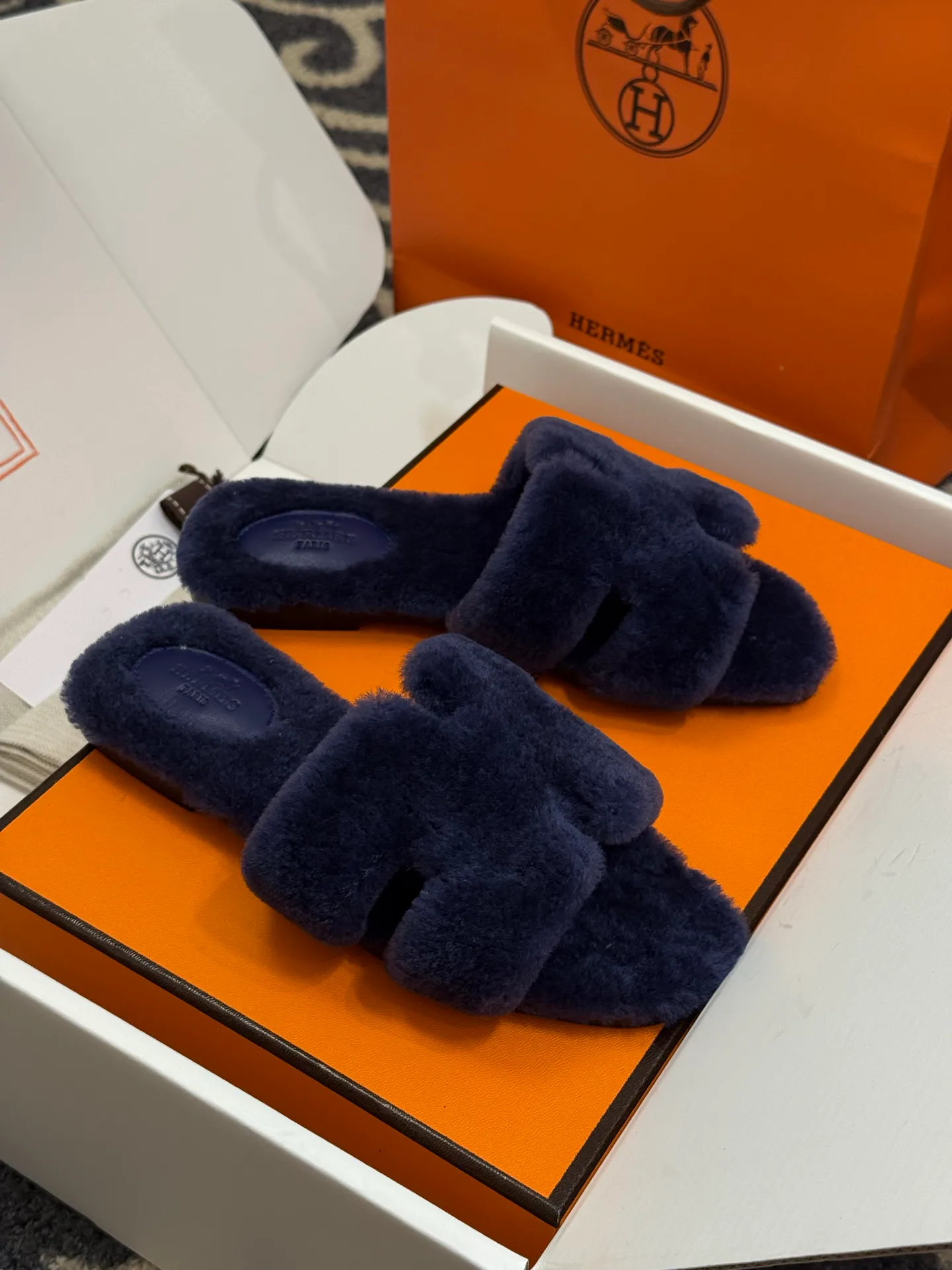 Тапочки Женские Hermes 60697