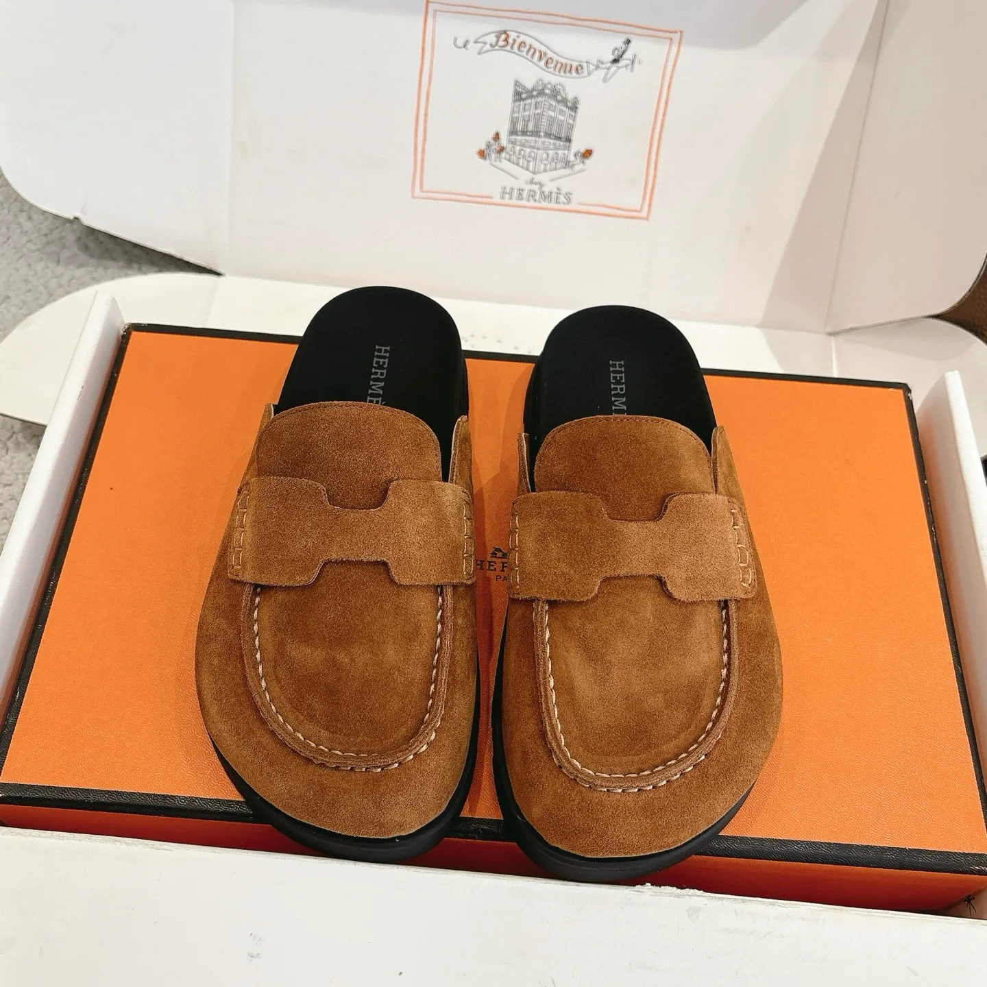 Мюли И Сабо Женские Hermes 406462
