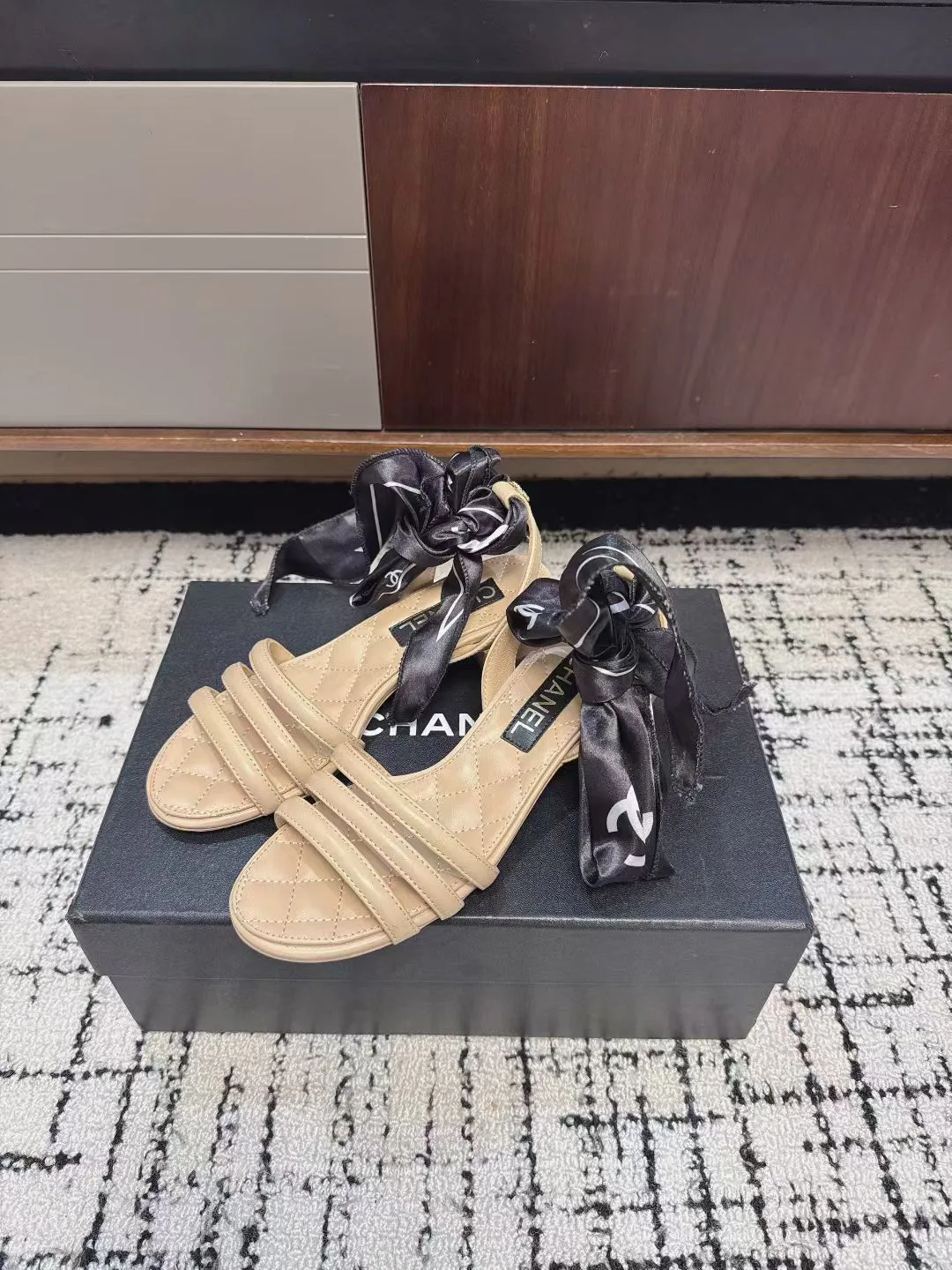 Босоножки Женские Chanel 496256