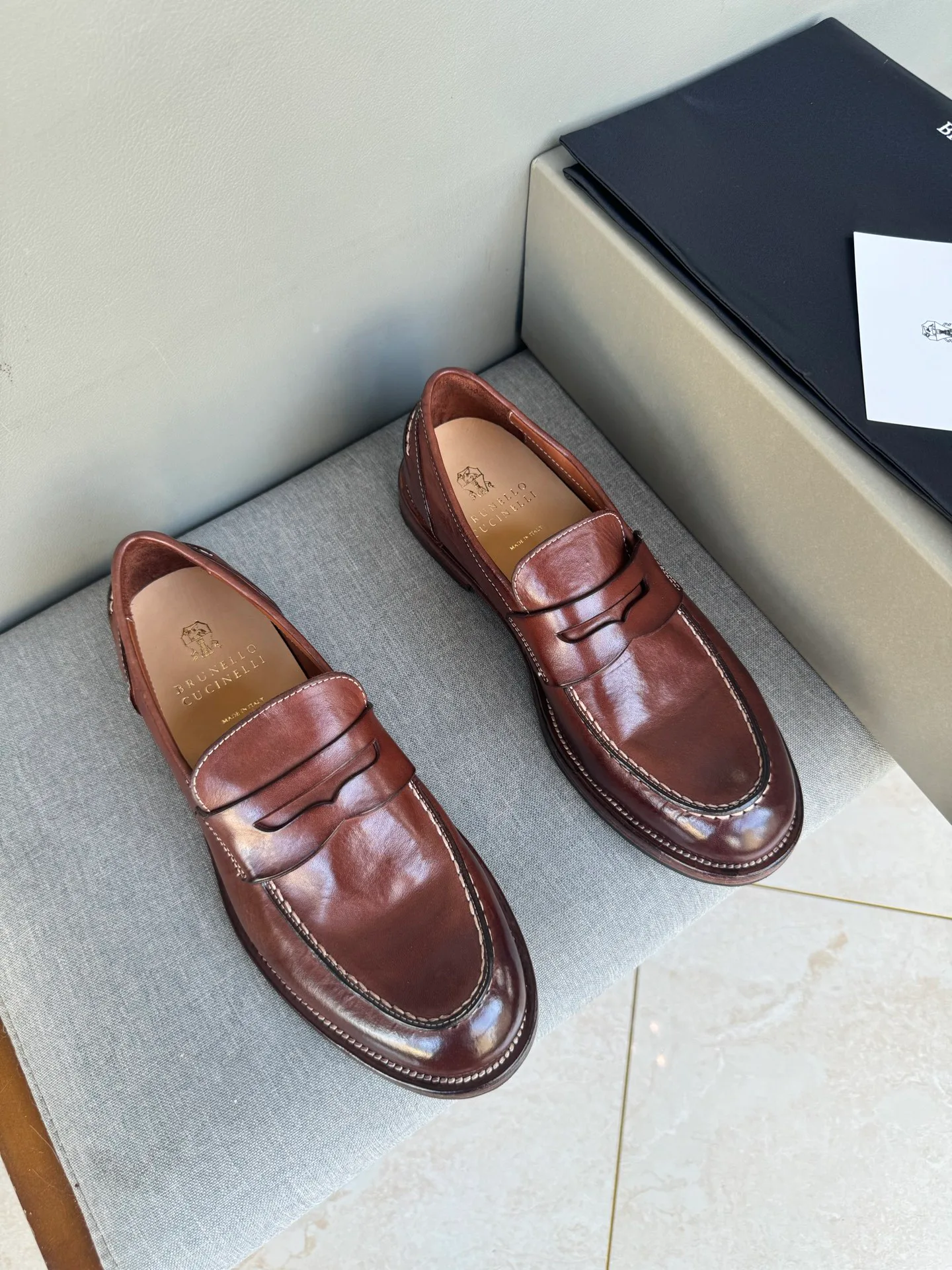 Лоферы Мужские Brunello Cucinelli 123274