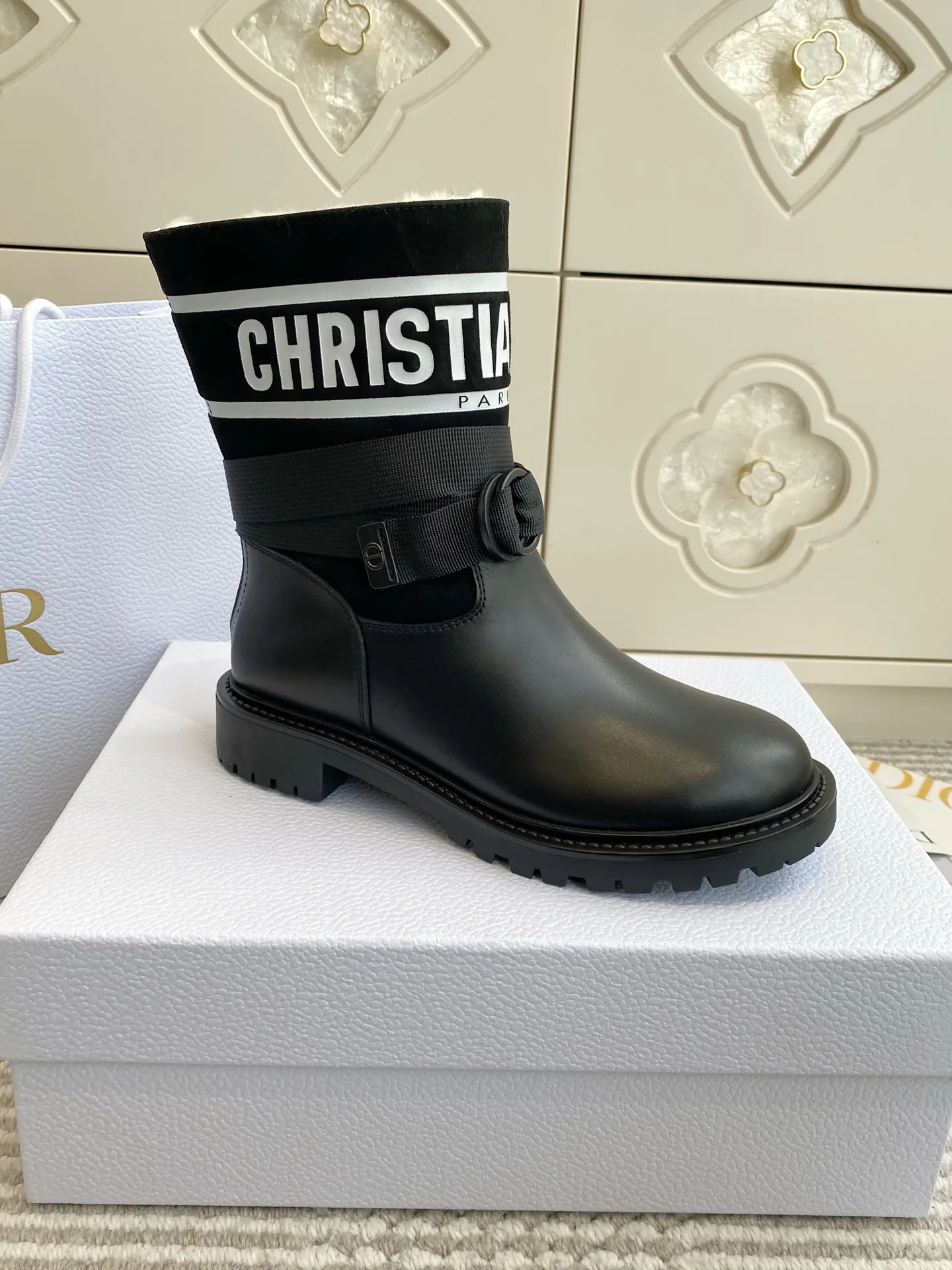 Ботинки Женские Christian Dior 523283