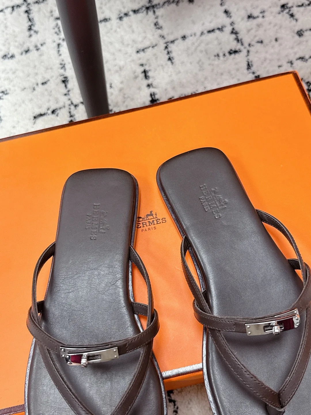 Шлепанцы Женские Hermes 11237980