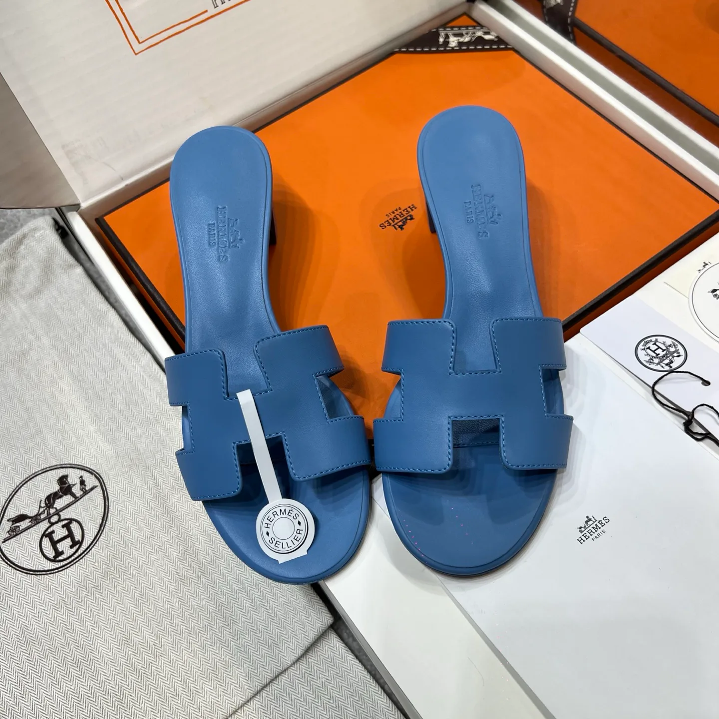 Шлепанцы Женские Hermes 5156738