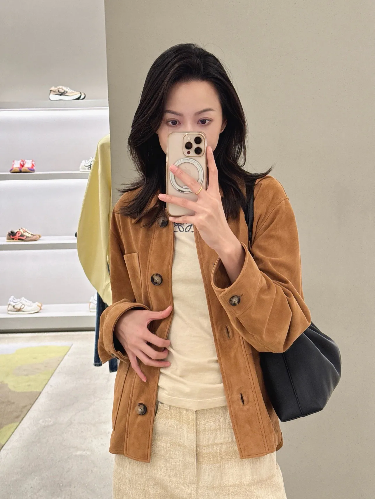 Кожаные Куртки И Дублёнки Женские Loewe 17998411