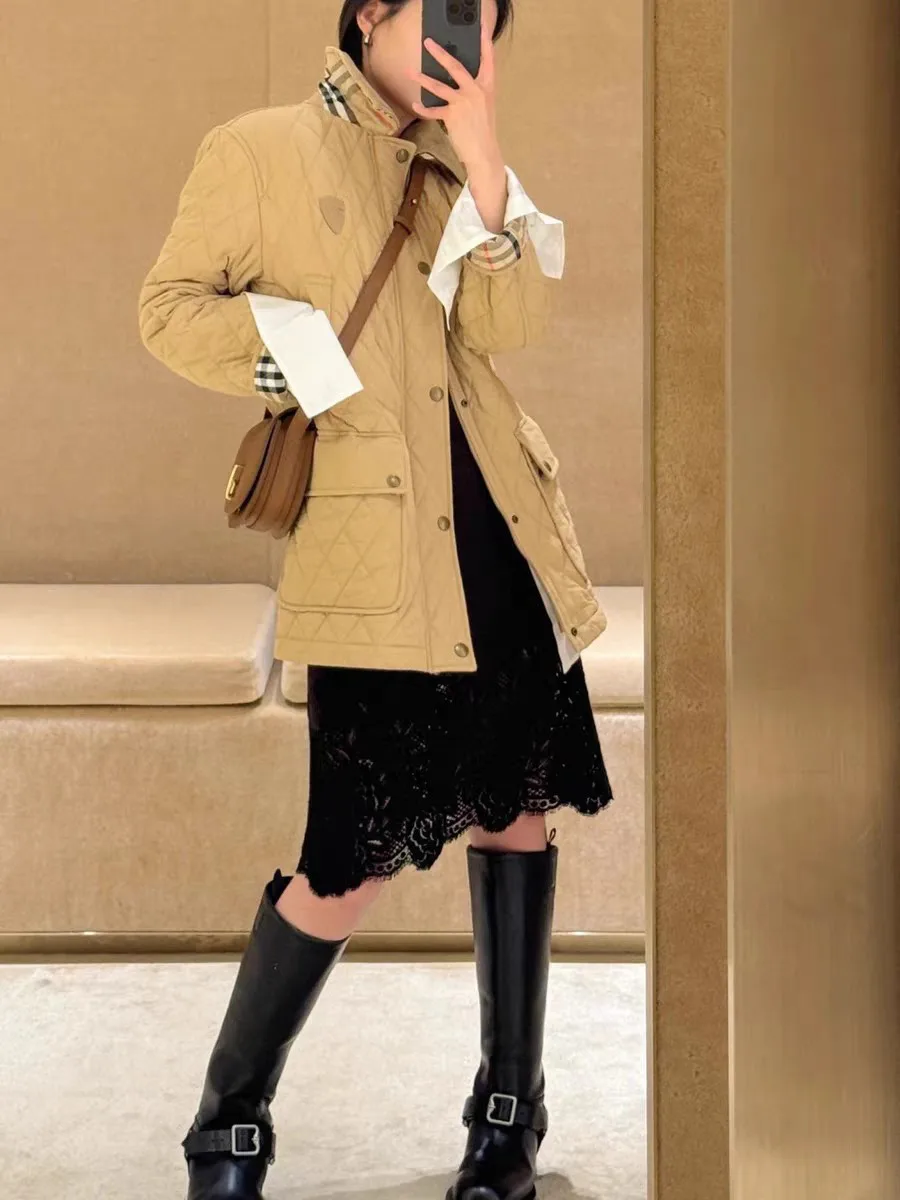 Куртки И Пуховики Женские Burberry 17998525