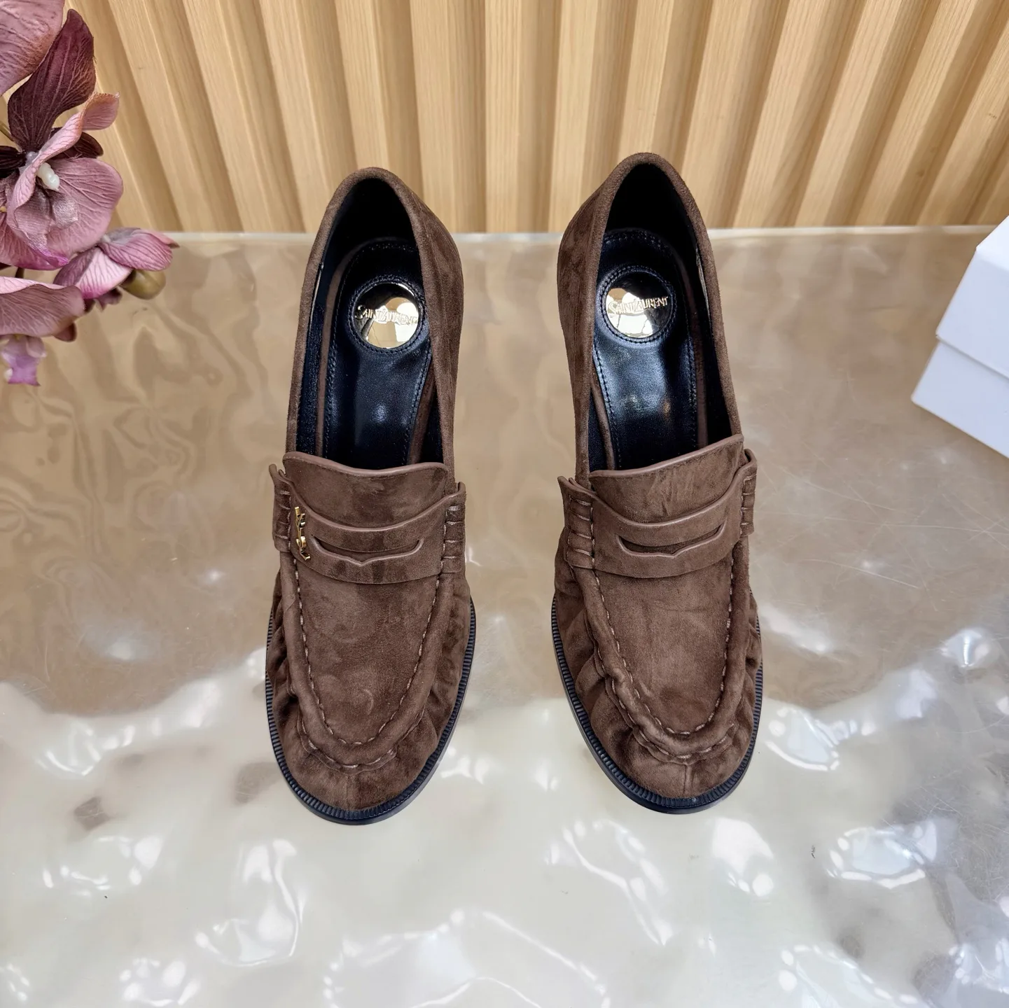 Туфли Женские Saint Laurent 912276