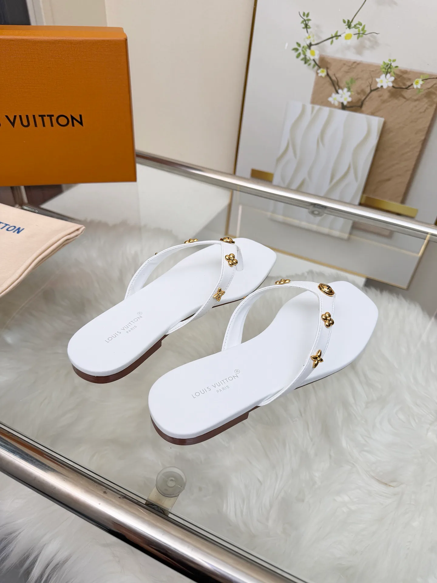 Шлепанцы Женские Louis Vuitton 13253498