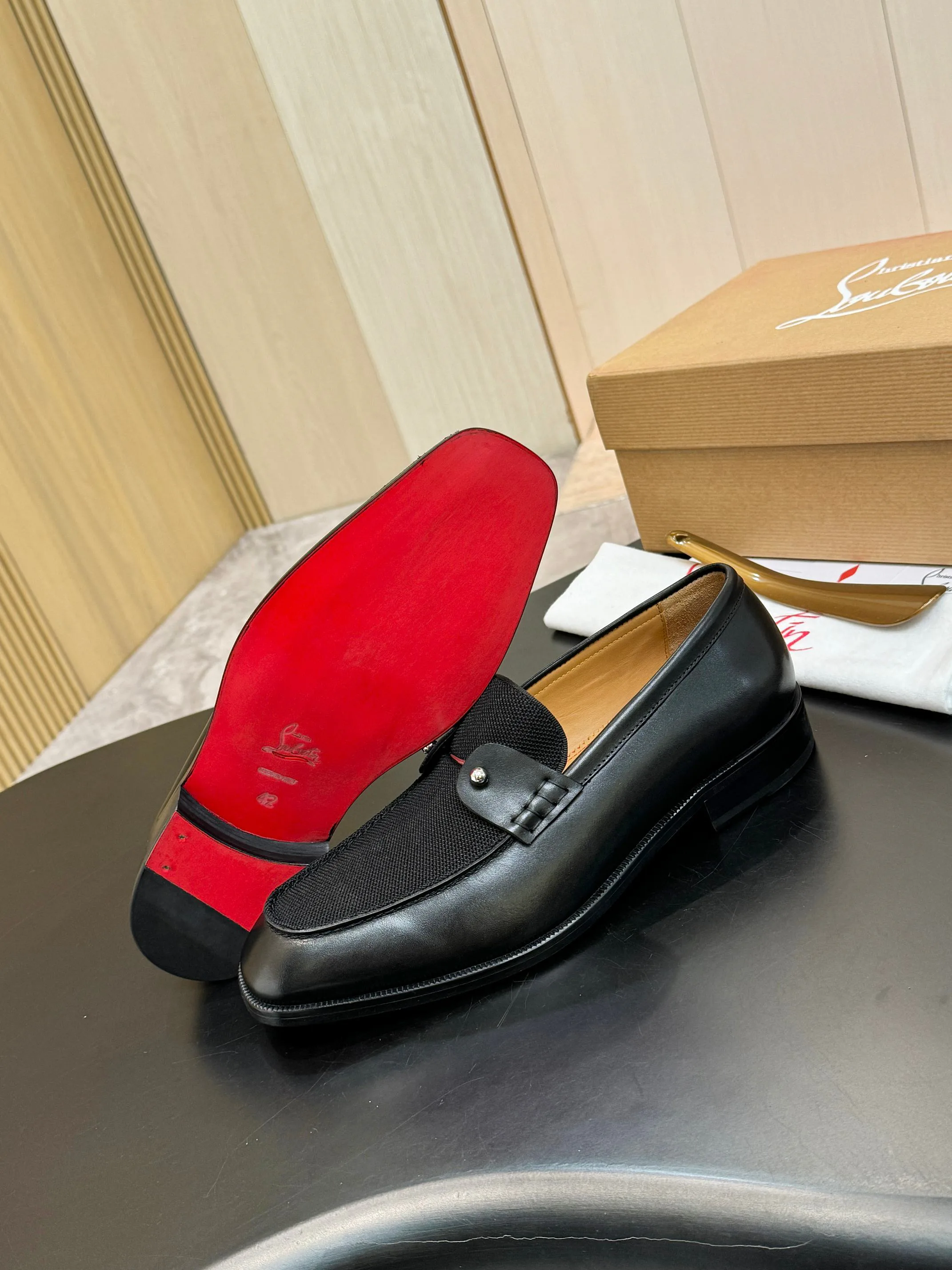 Лоферы И Туфли Мужские Christian Louboutin 18117278