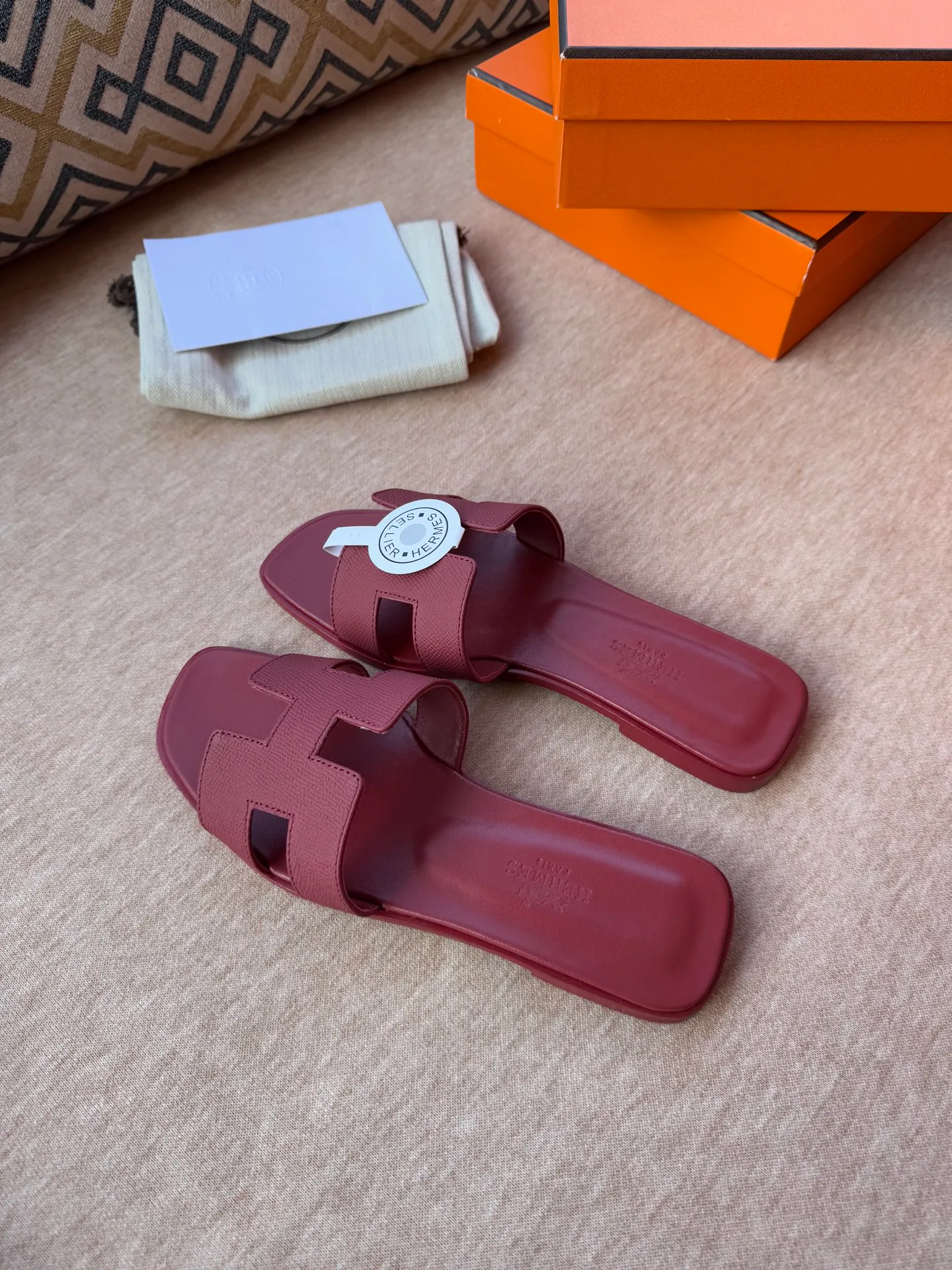 Шлепанцы Женские Hermes 18664