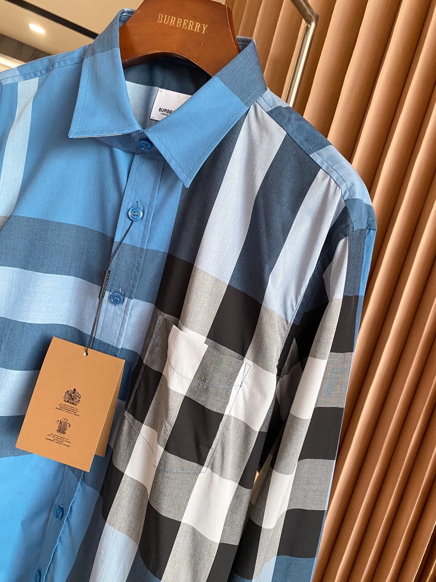 Рубашки Мужские Burberry 13432951