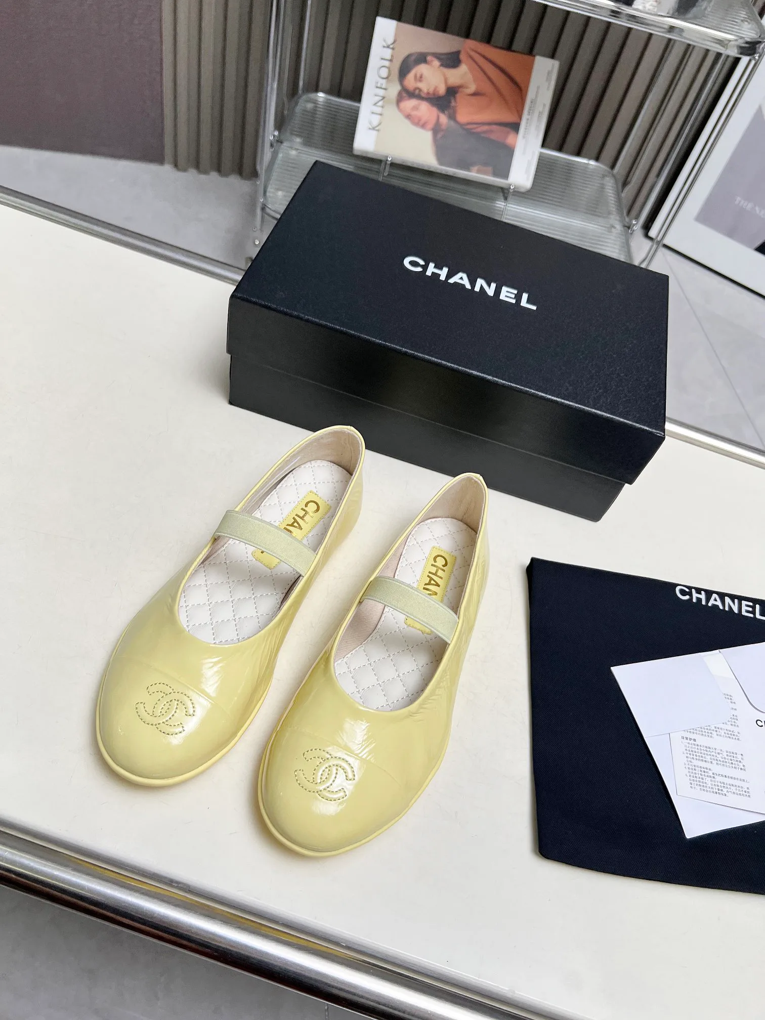 Балетки Женские Chanel 1306811