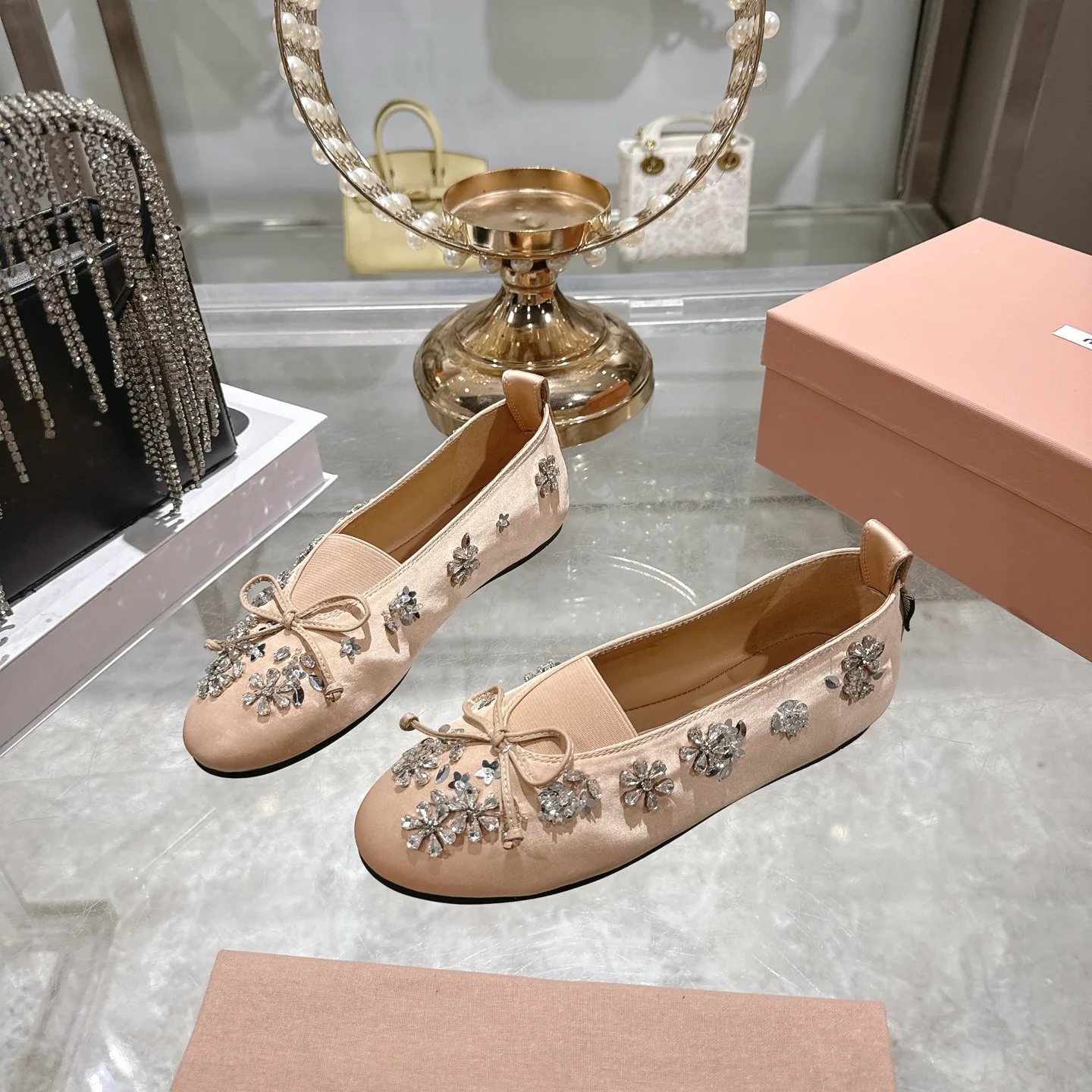Балетки Женские Miu Miu 11019634