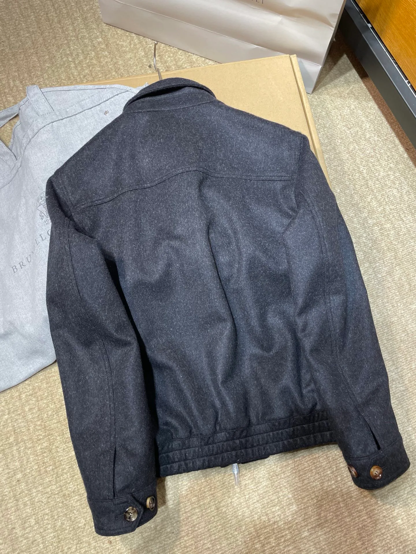 Куртки И Пуховики Мужские Brunello Cucinelli 386339