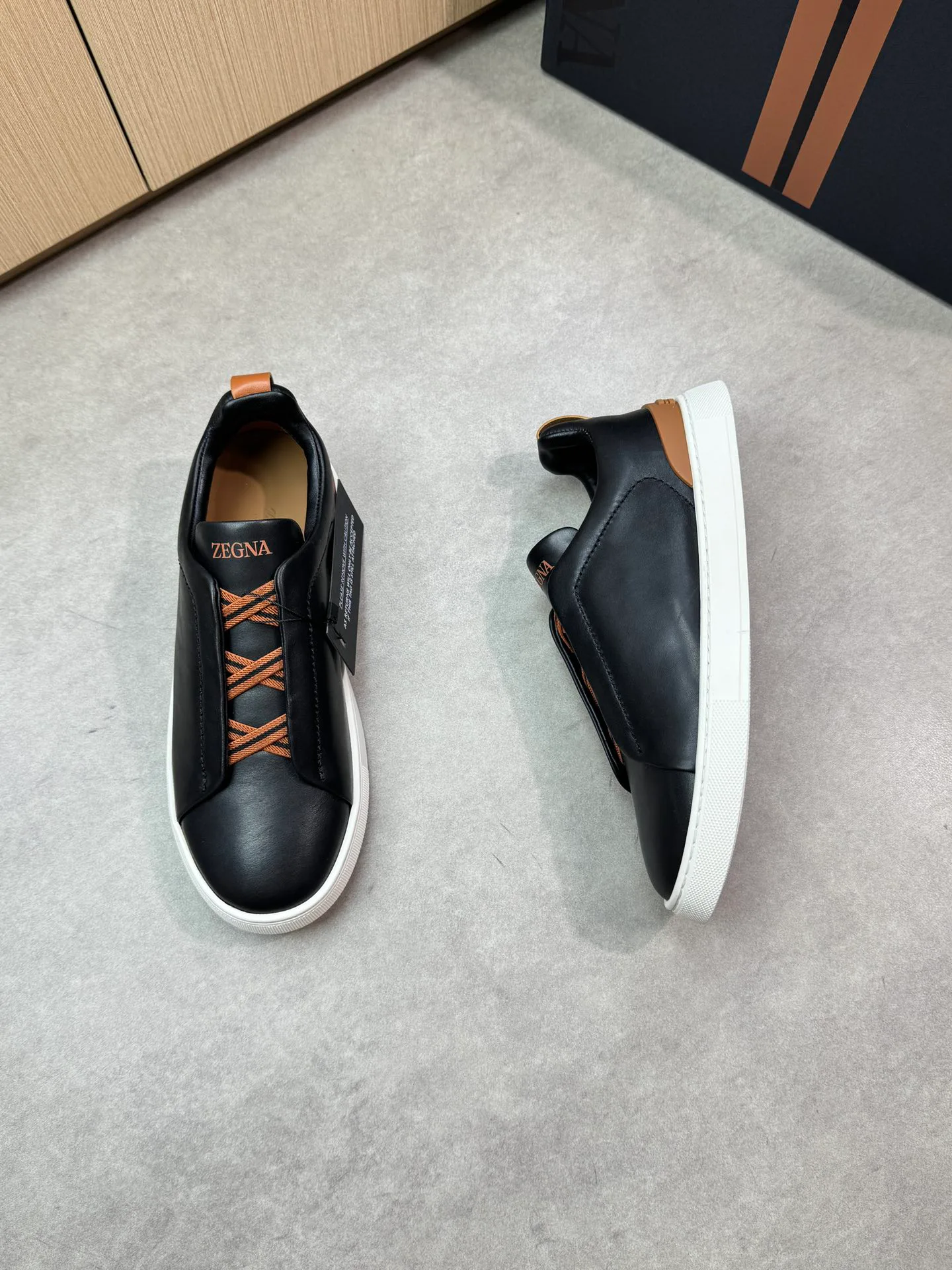 Кеды Мужские Zegna 75507