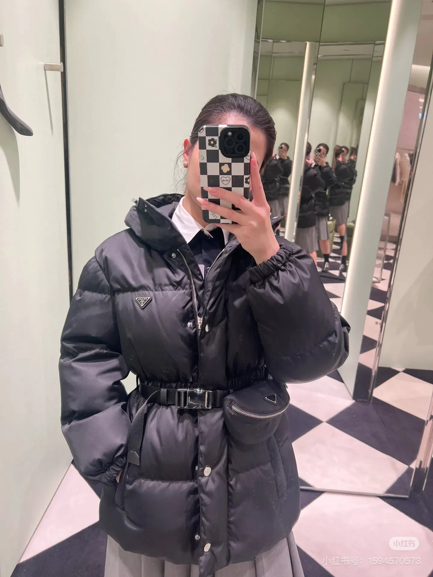 Куртки И Пуховики Женские Prada 203166