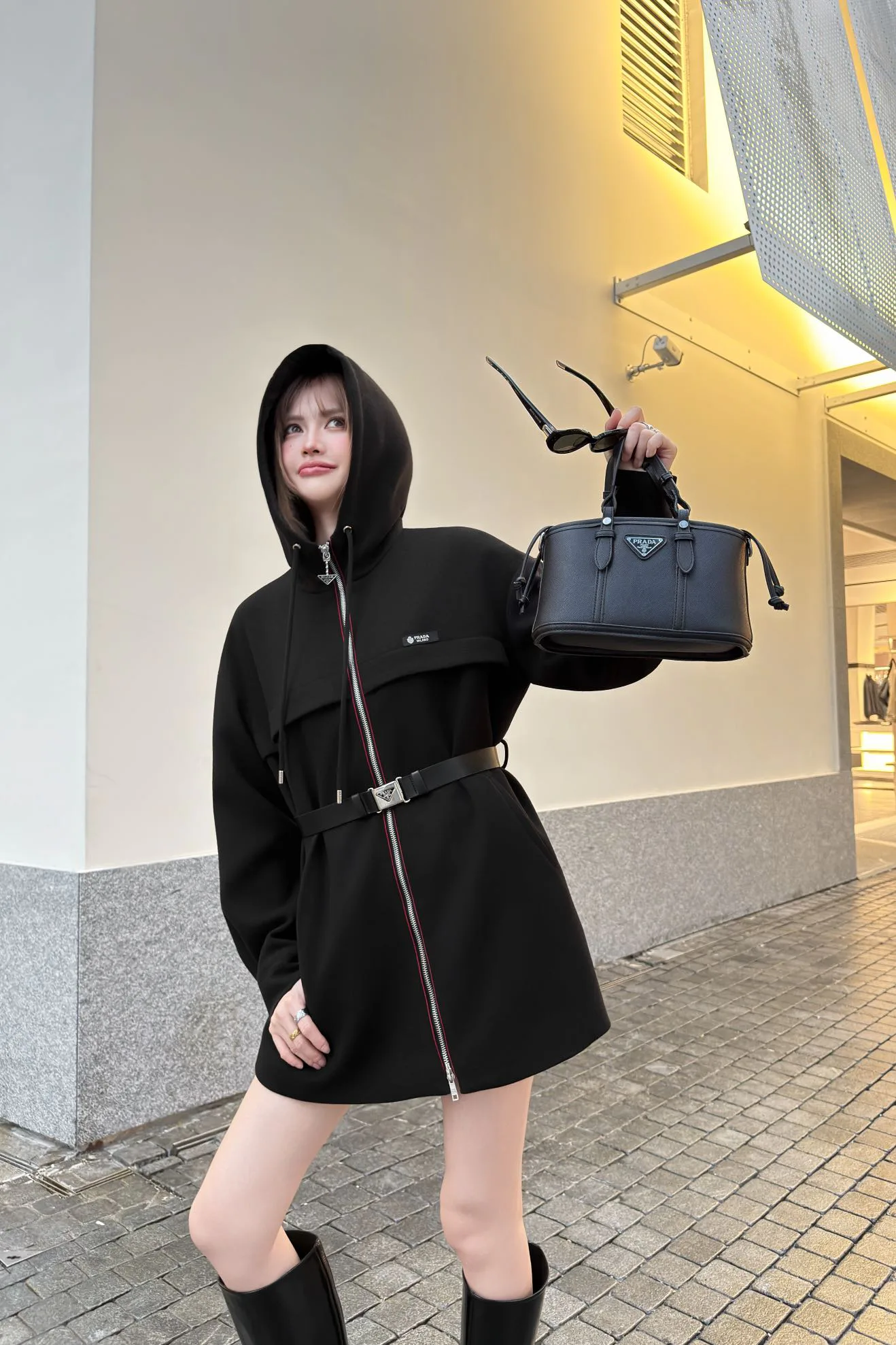 Куртки И Пуховики Женские Prada 550460