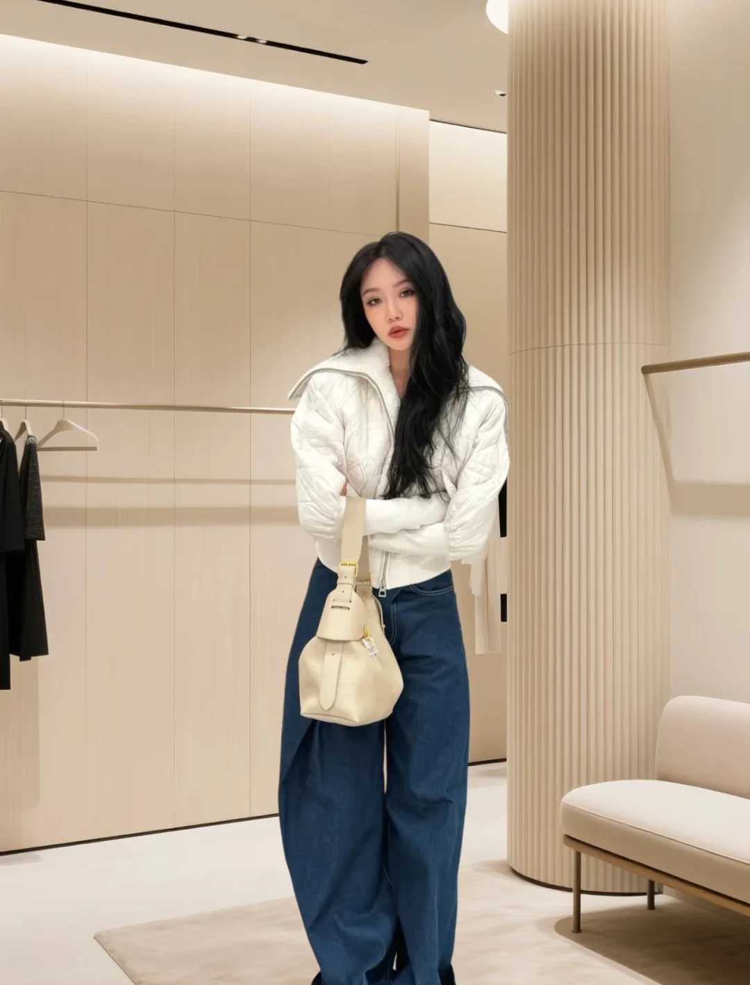 Куртки И Пуховики Женские Christian Dior 96389