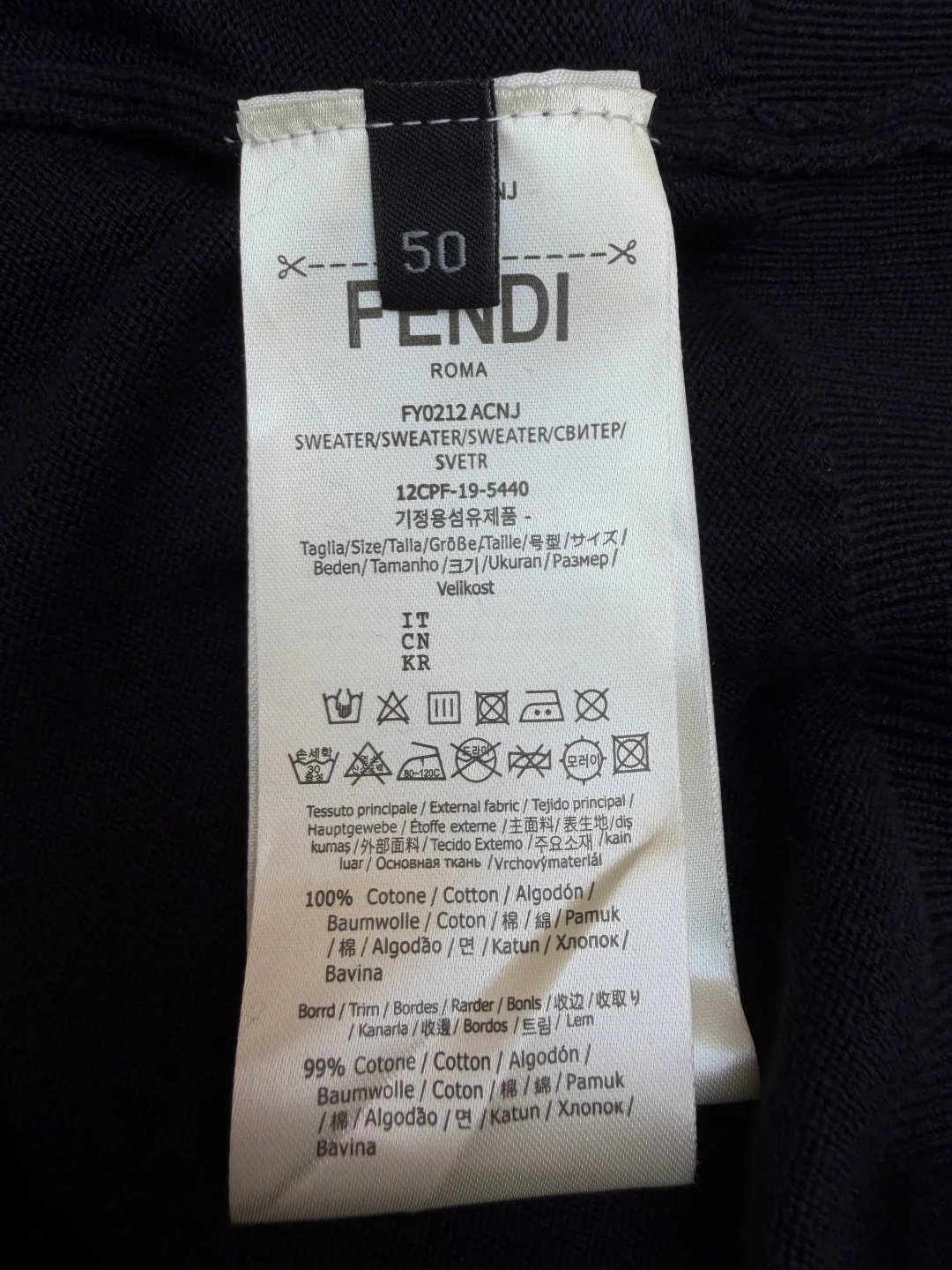 Джемперы И Свитеры Мужские Fendi 11182552