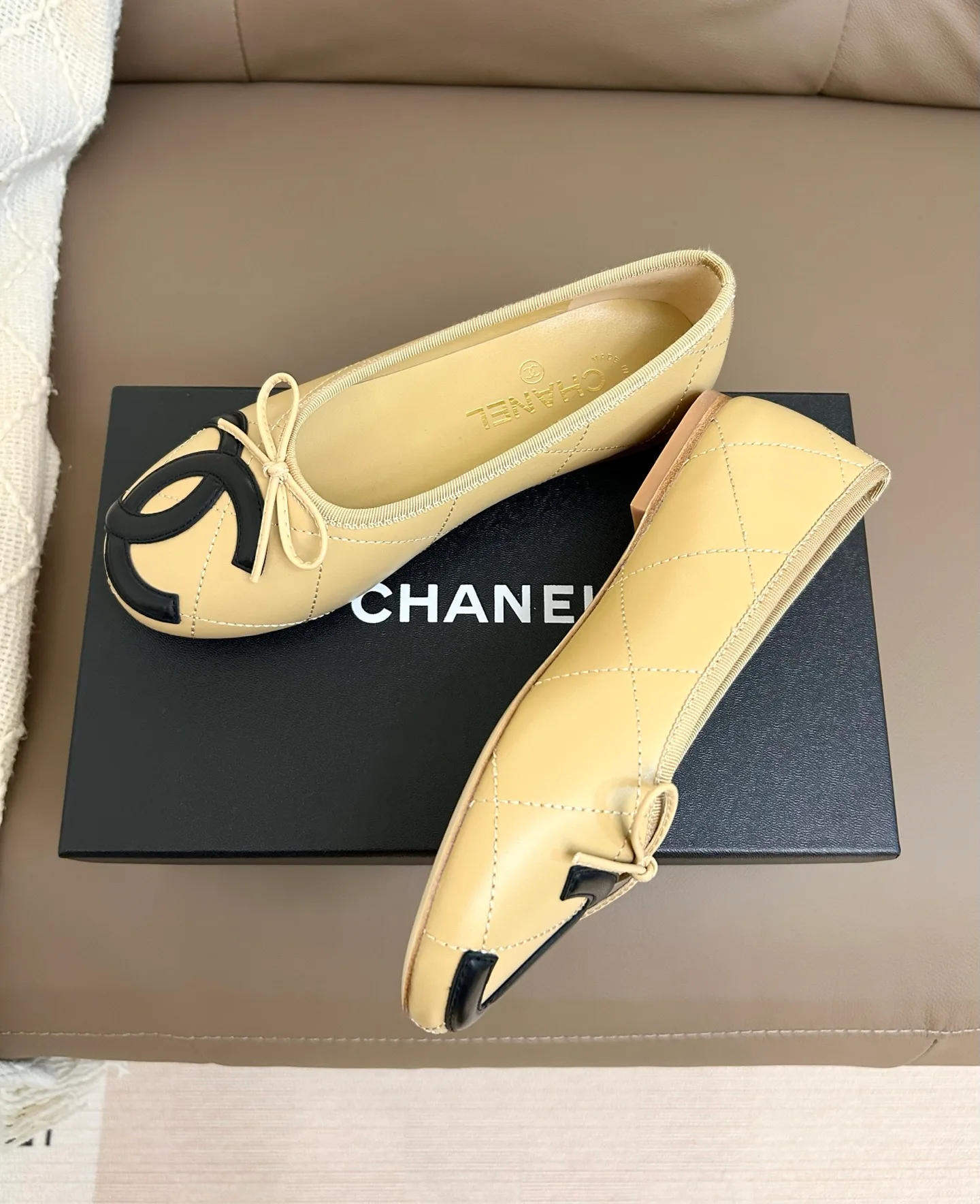 Балетки Женские Chanel 14597656