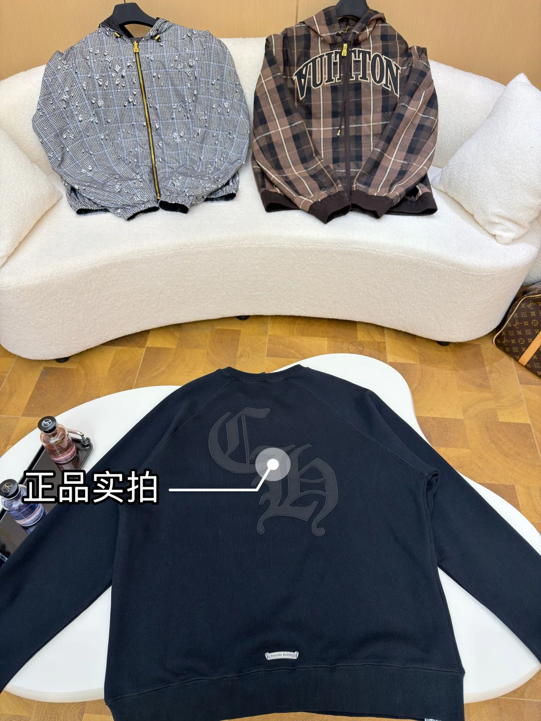 Свитшоты И Худи Мужские Chrome Hearts 1566540