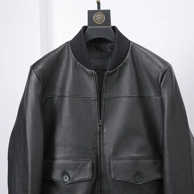 Кожаные Куртки И Дублёнки Мужские Prada 1309628
