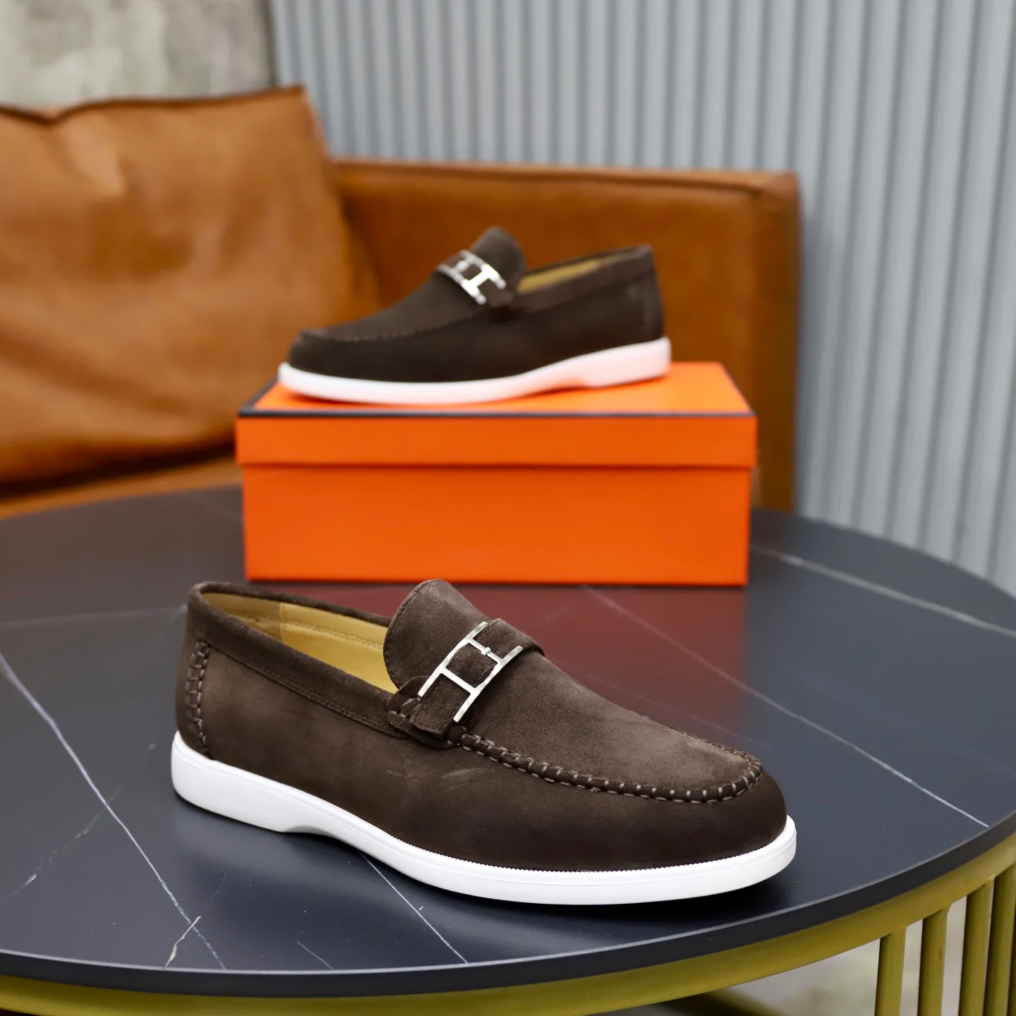Лоферы И Туфли Мужские Hermes 18103105