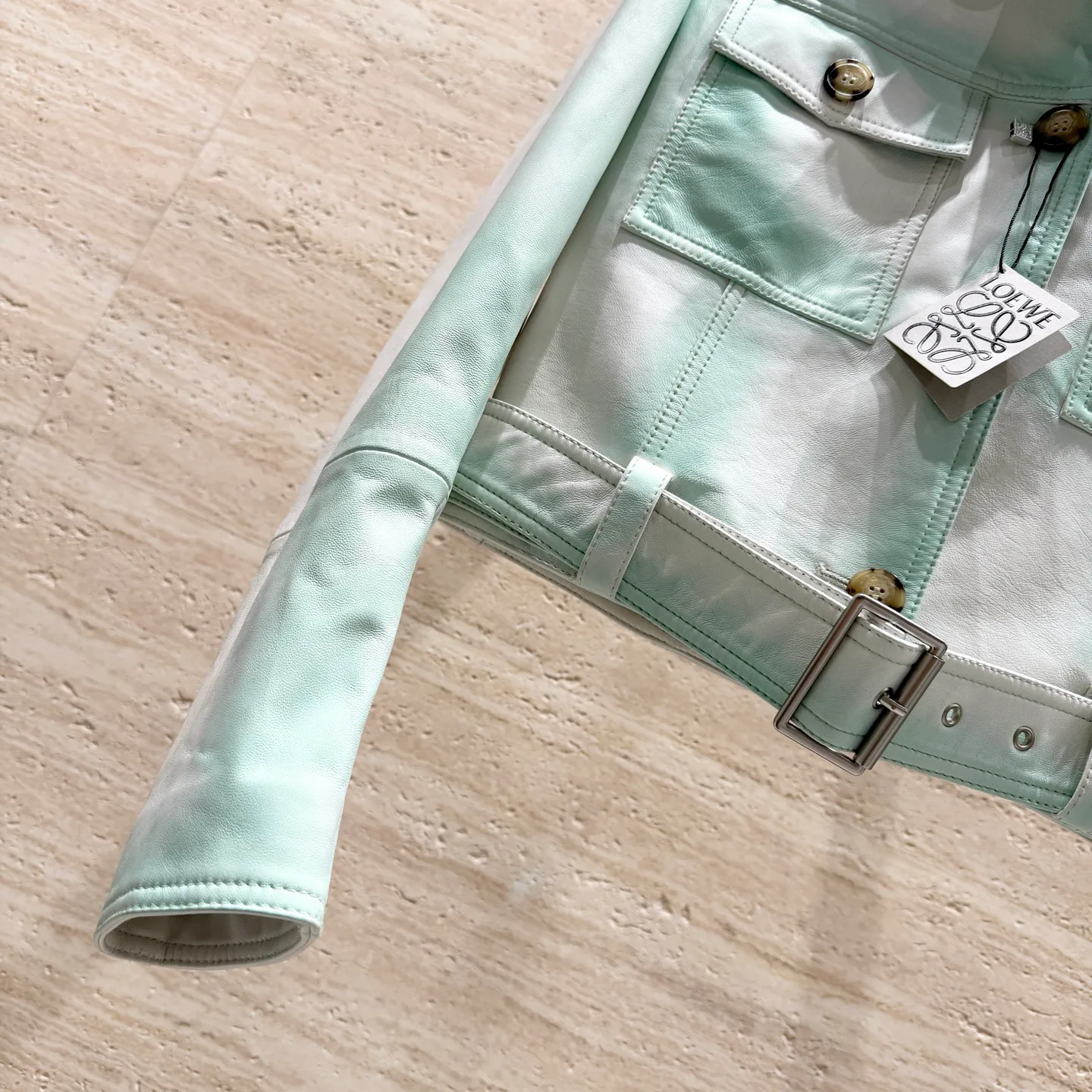 Кожаные Куртки И Дублёнки Женские Loewe 10207249