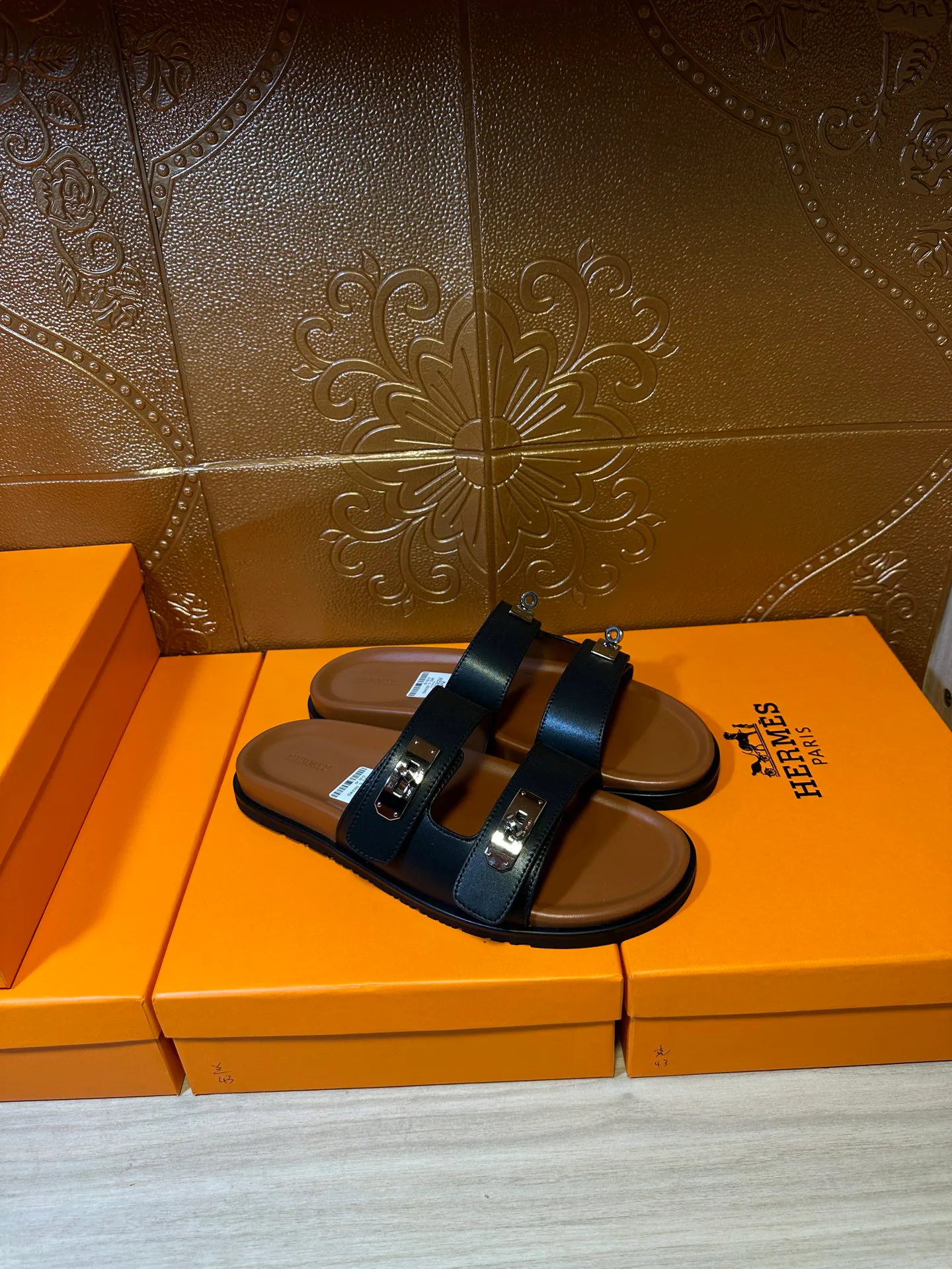 Шлепанцы Женские Hermes 433914