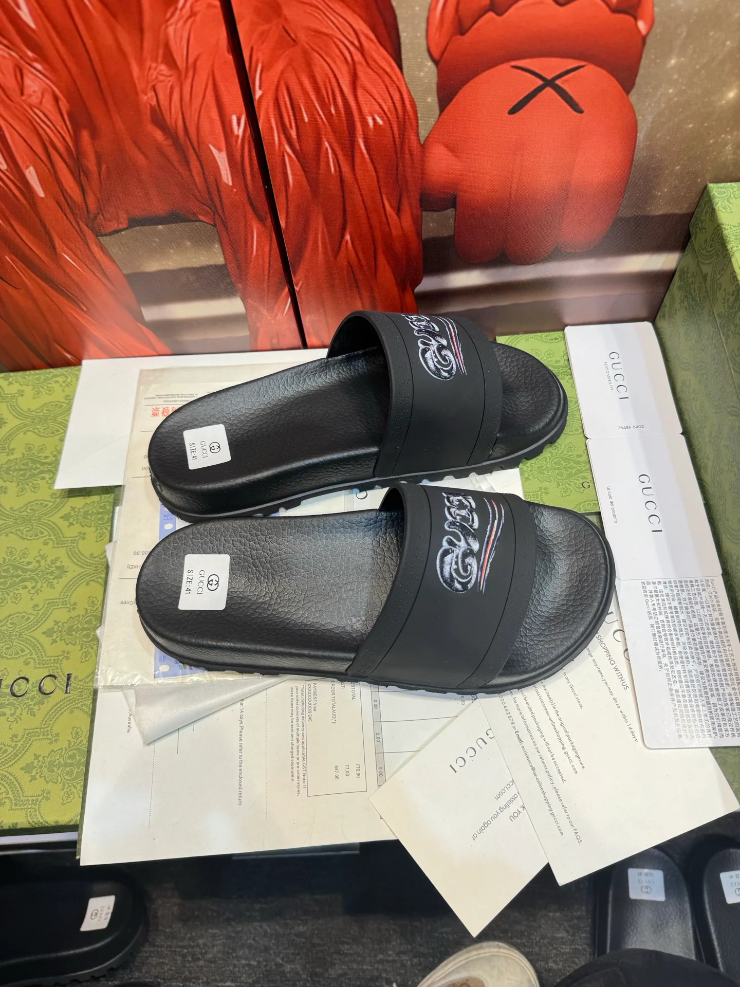 Шлепанцы Женские Gucci 10313905