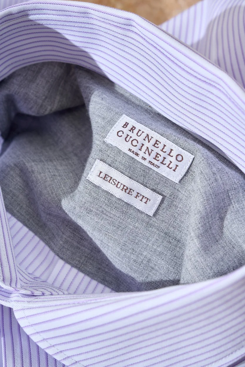 Рубашки Мужские Brunello Cucinelli 18509999