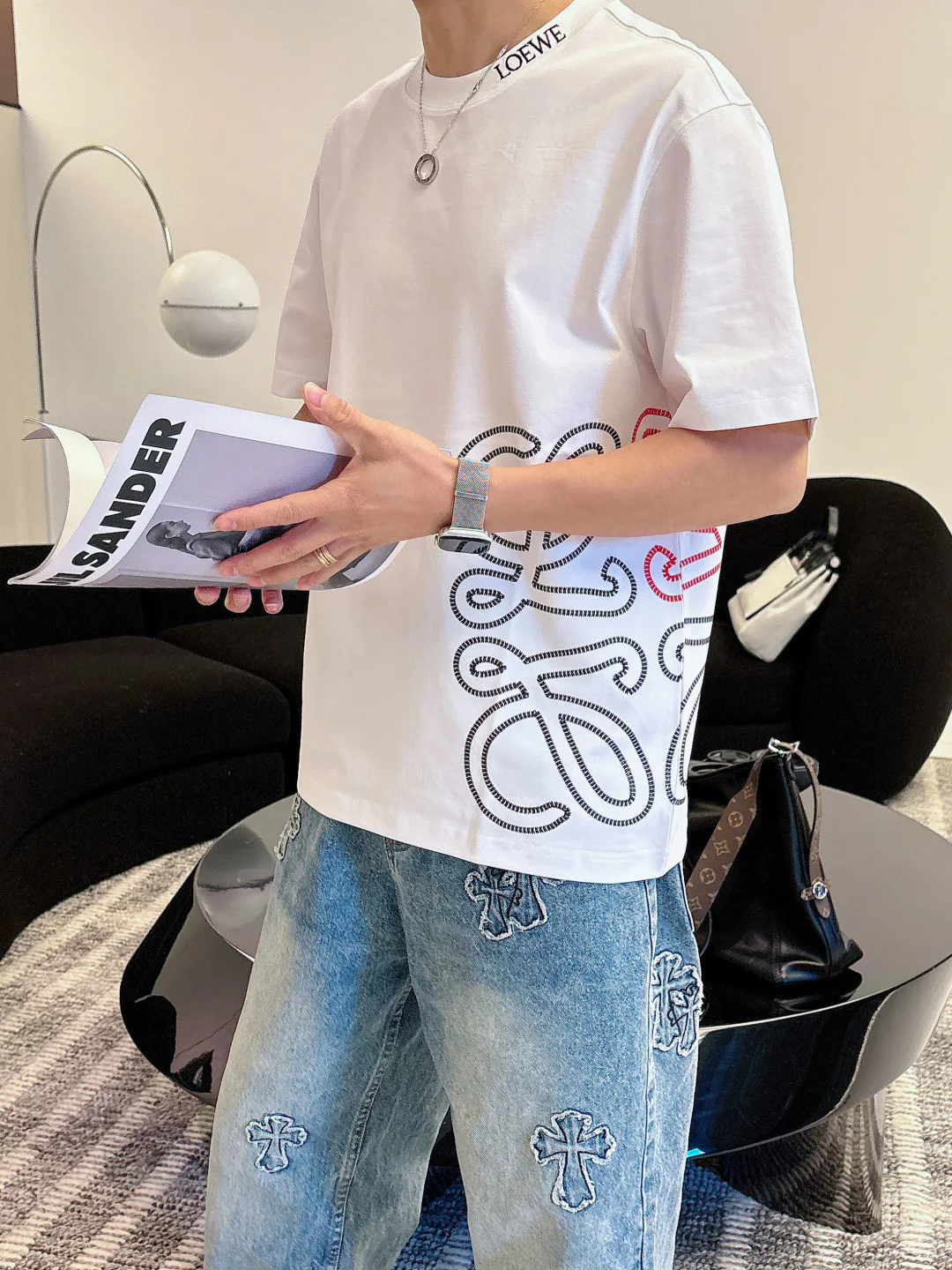 Футболки Мужские Loewe 9526554