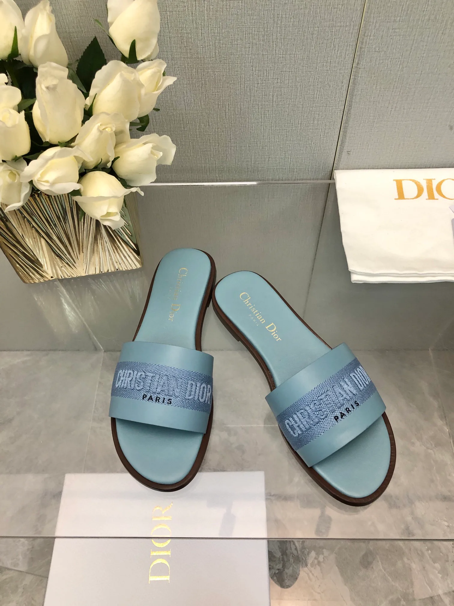 Шлепанцы Женские Christian Dior 14386105