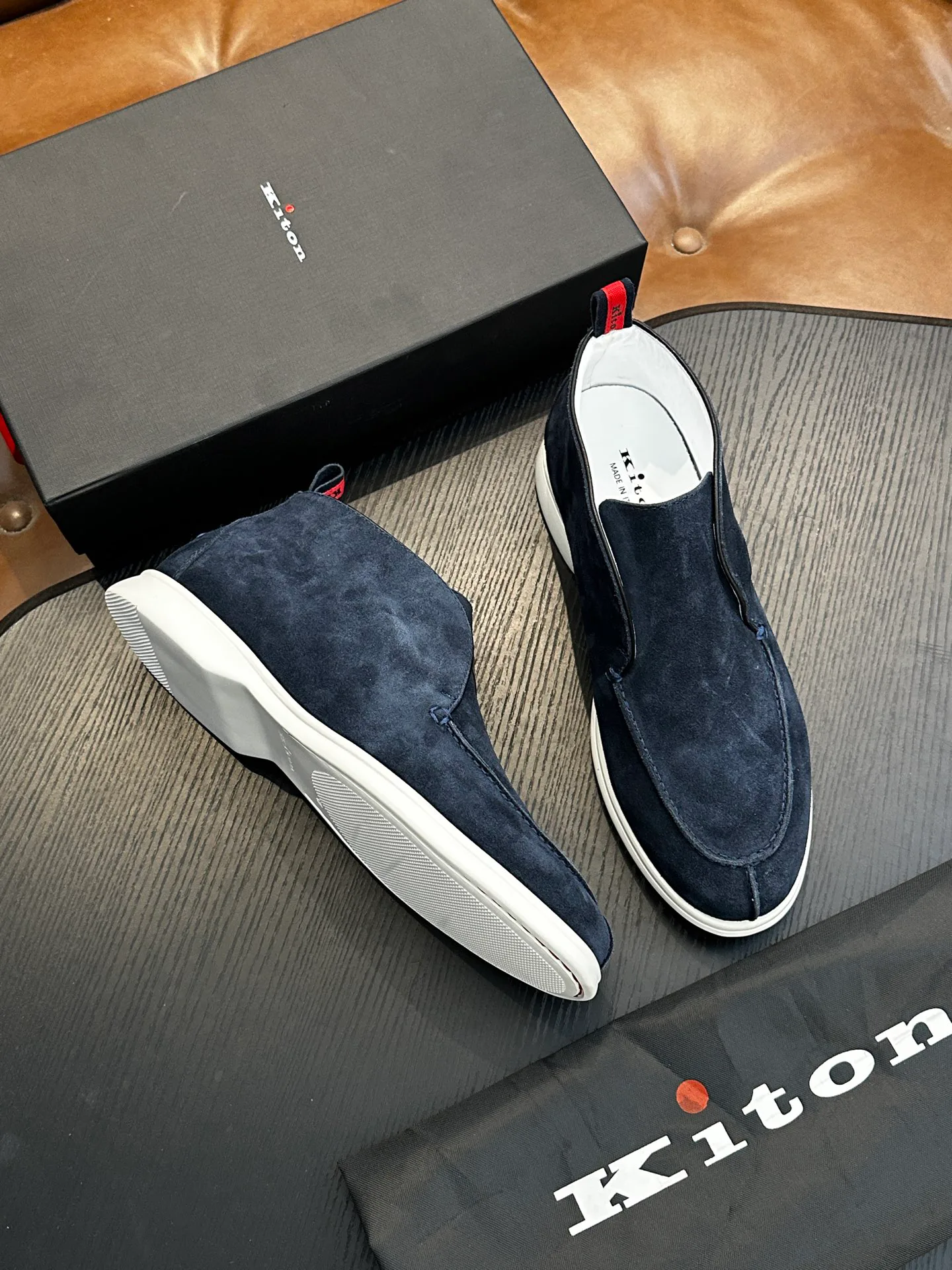 Лоферы Мужские Kiton 494290