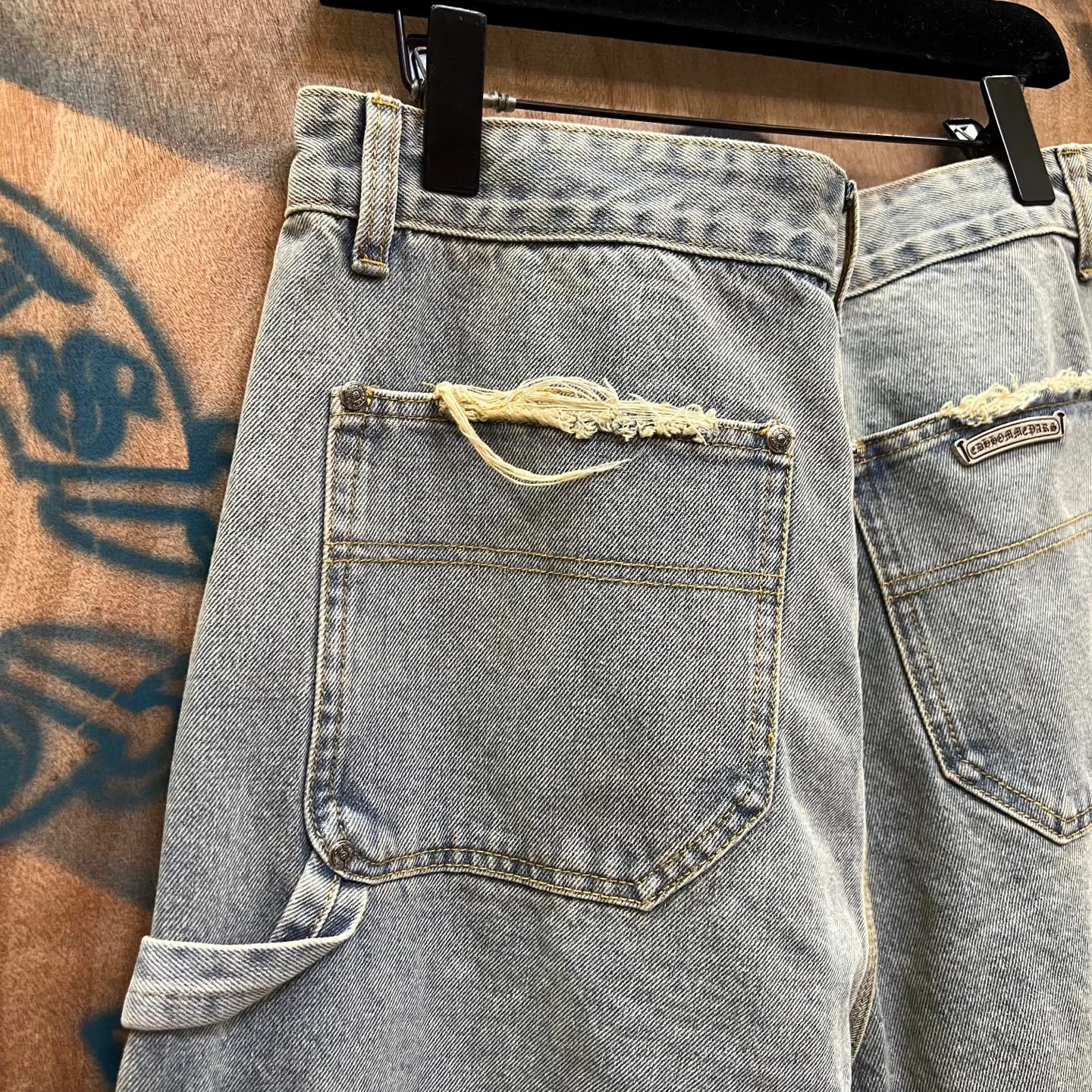 Джинсы Женские Chrome Hearts 10941823