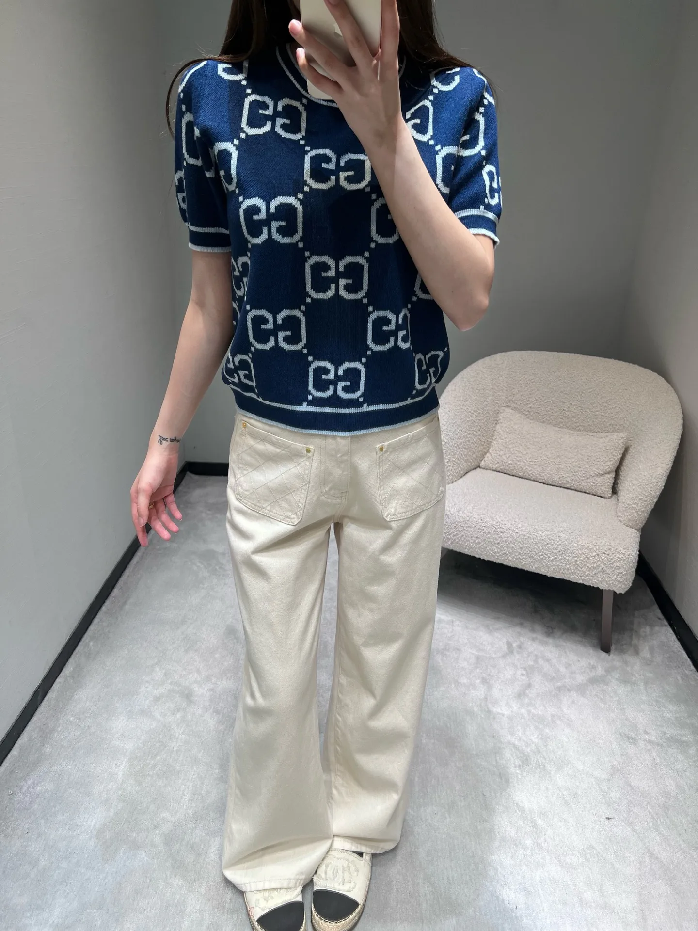 Футболки Женские Gucci 4906545
